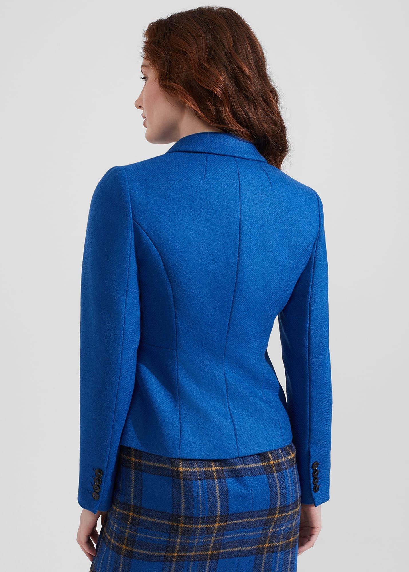 Hackness Wool Jacket, Electric Blue, hi-res