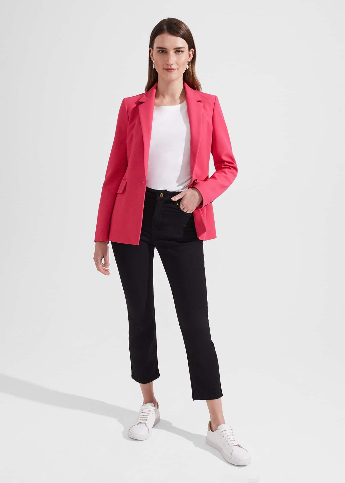 Kaia Jacket, Geranium Pink, hi-res