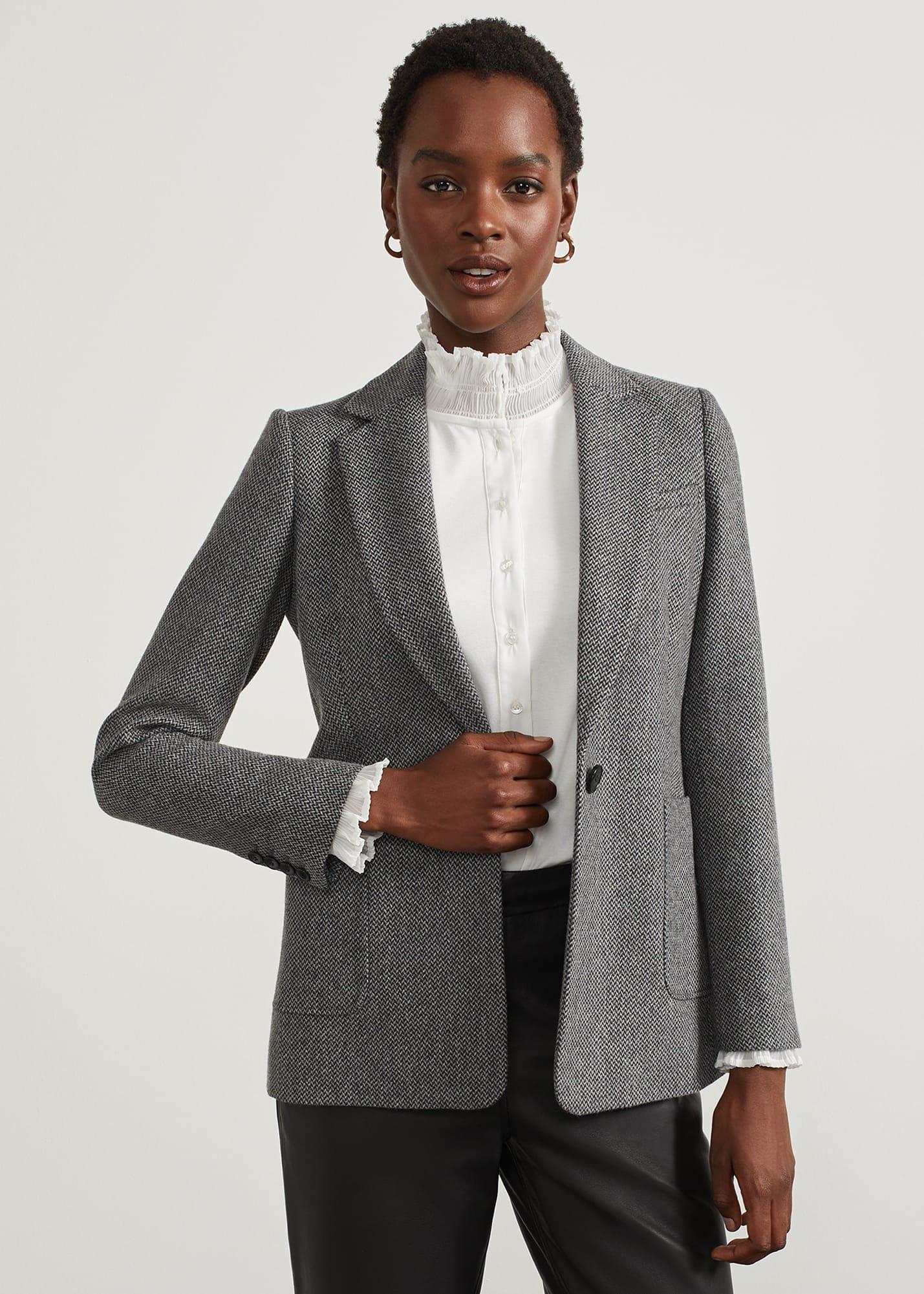 Marlow Jacket, Black White, hi-res