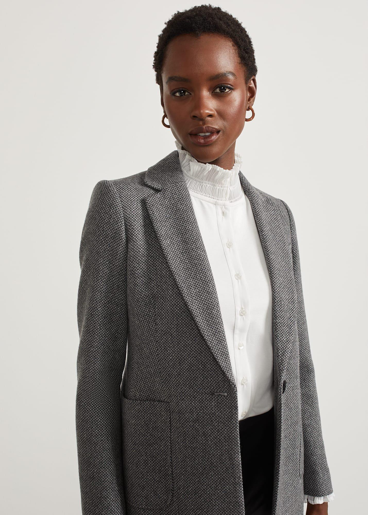 Marlow Jacket, Black White, hi-res