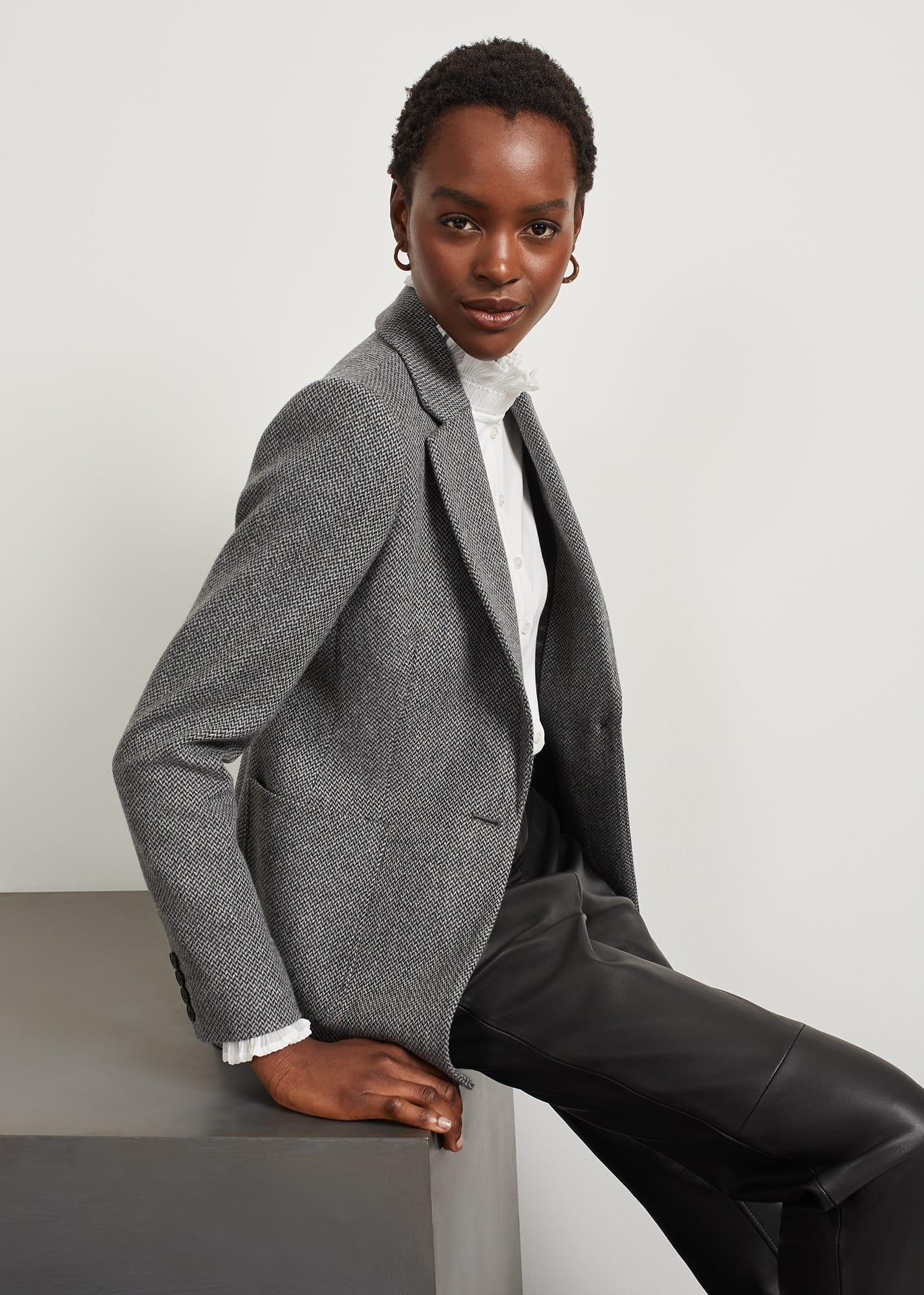 Marlow Jacket, Black White, hi-res