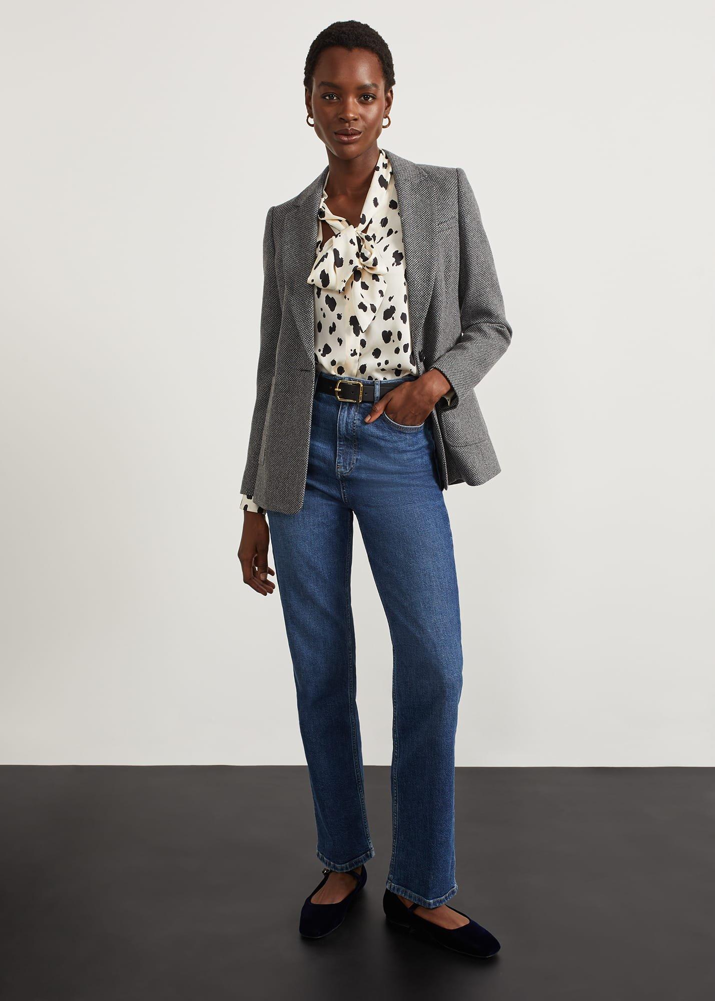 Marlow Jacket, Black White, hi-res