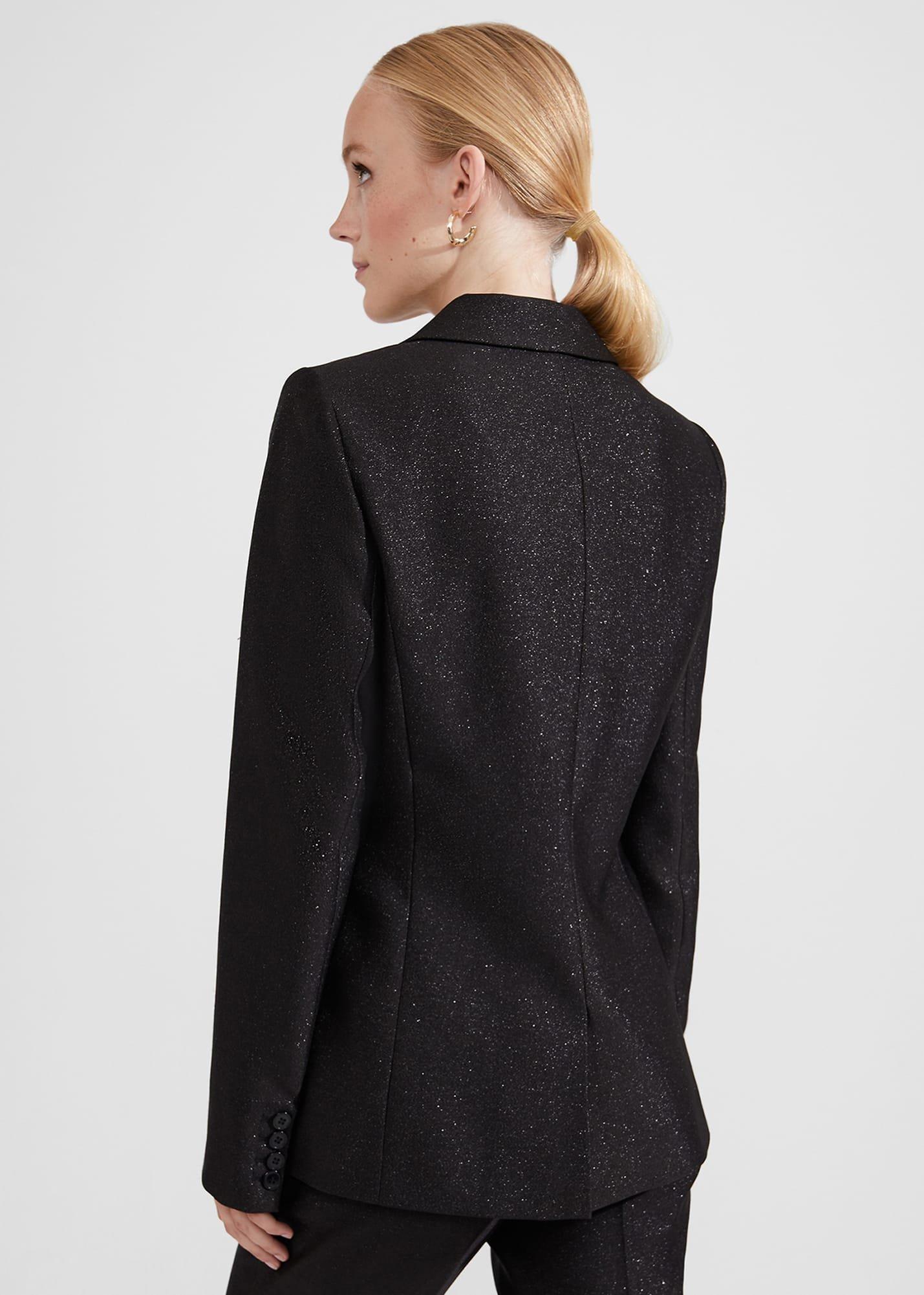 Jodie Lurex Jacket, Black, hi-res