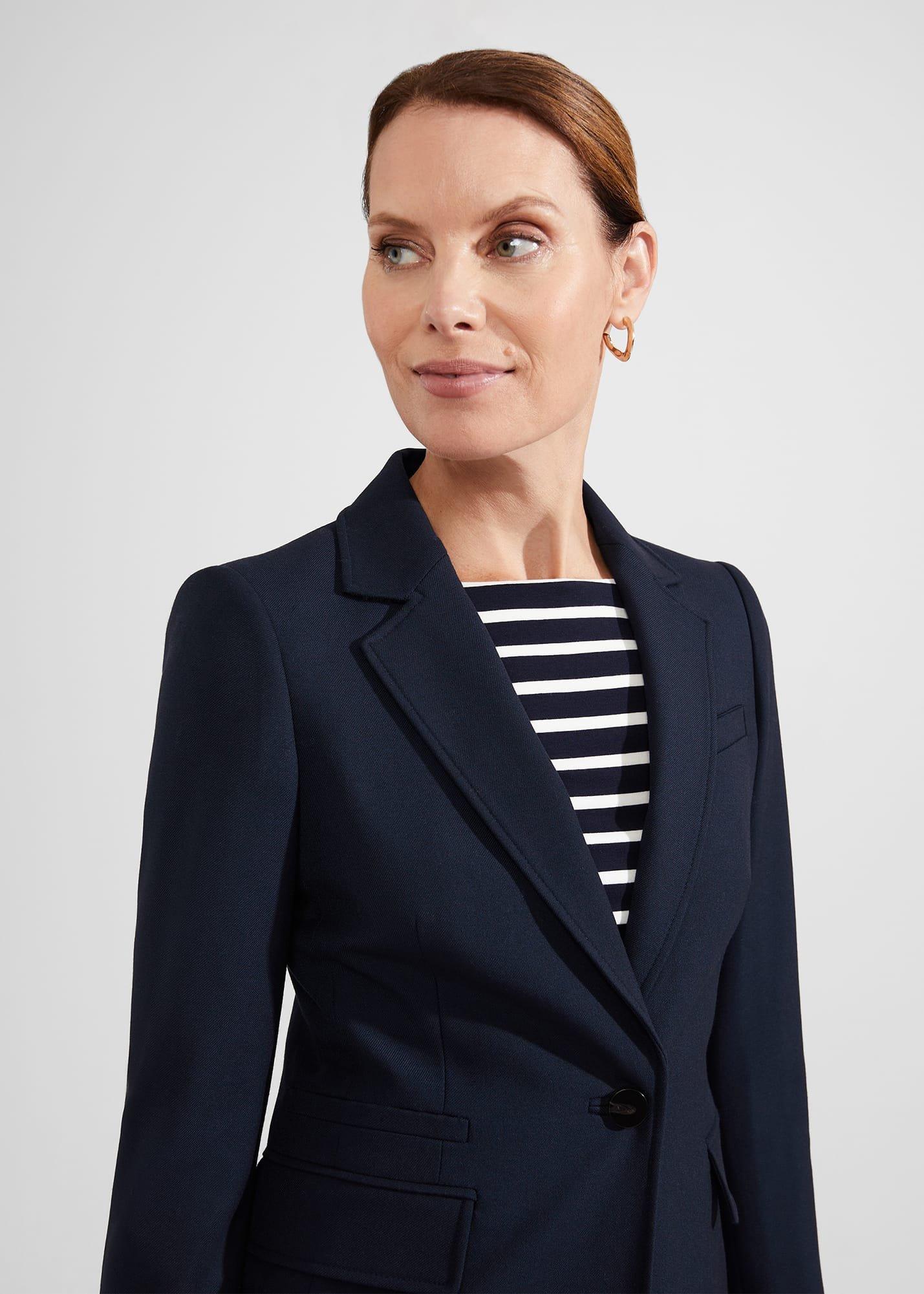 Cynthia Jacket, Navy, hi-res