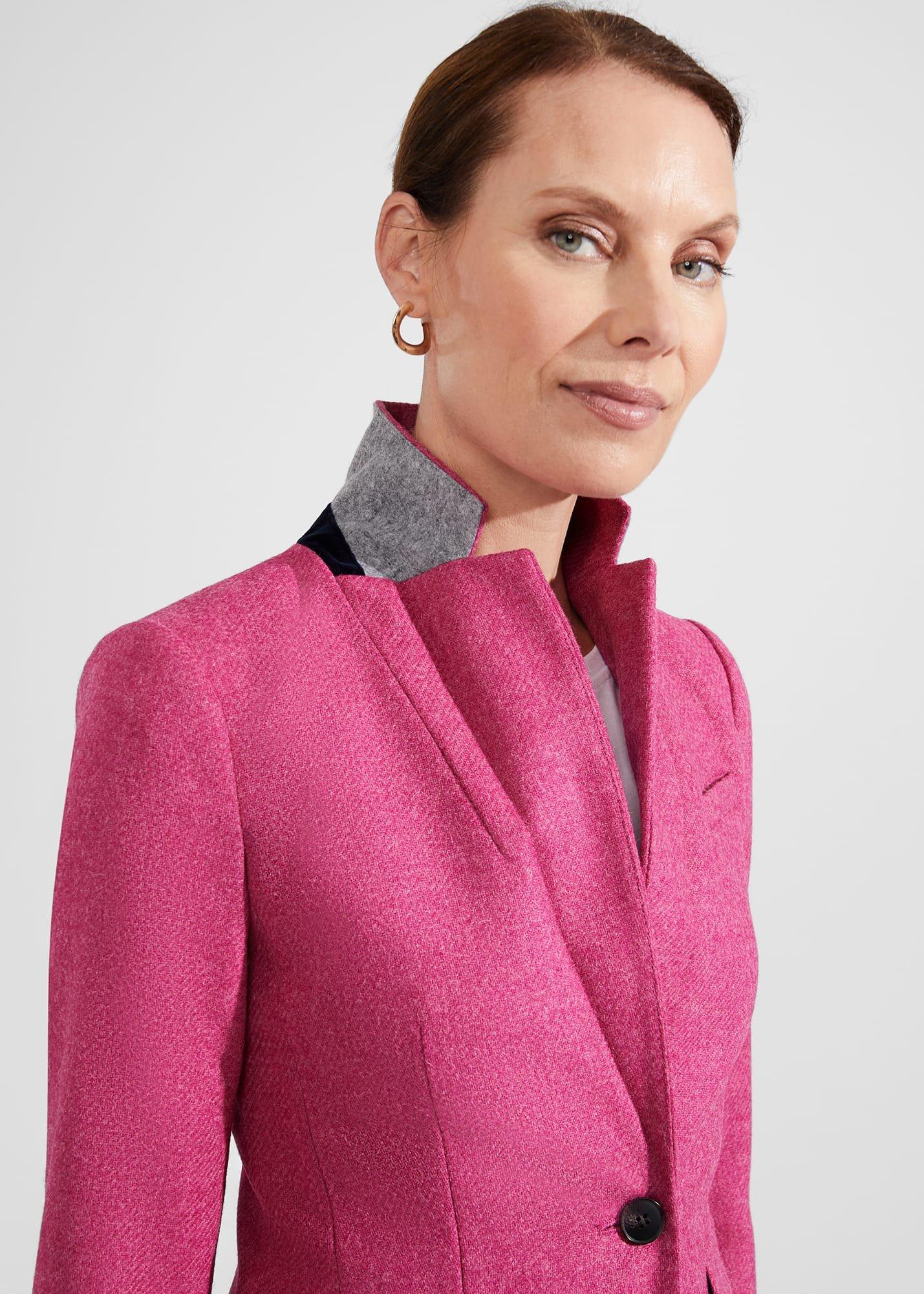 Petite Blake Wool Jacket, Florentine Pink, hi-res