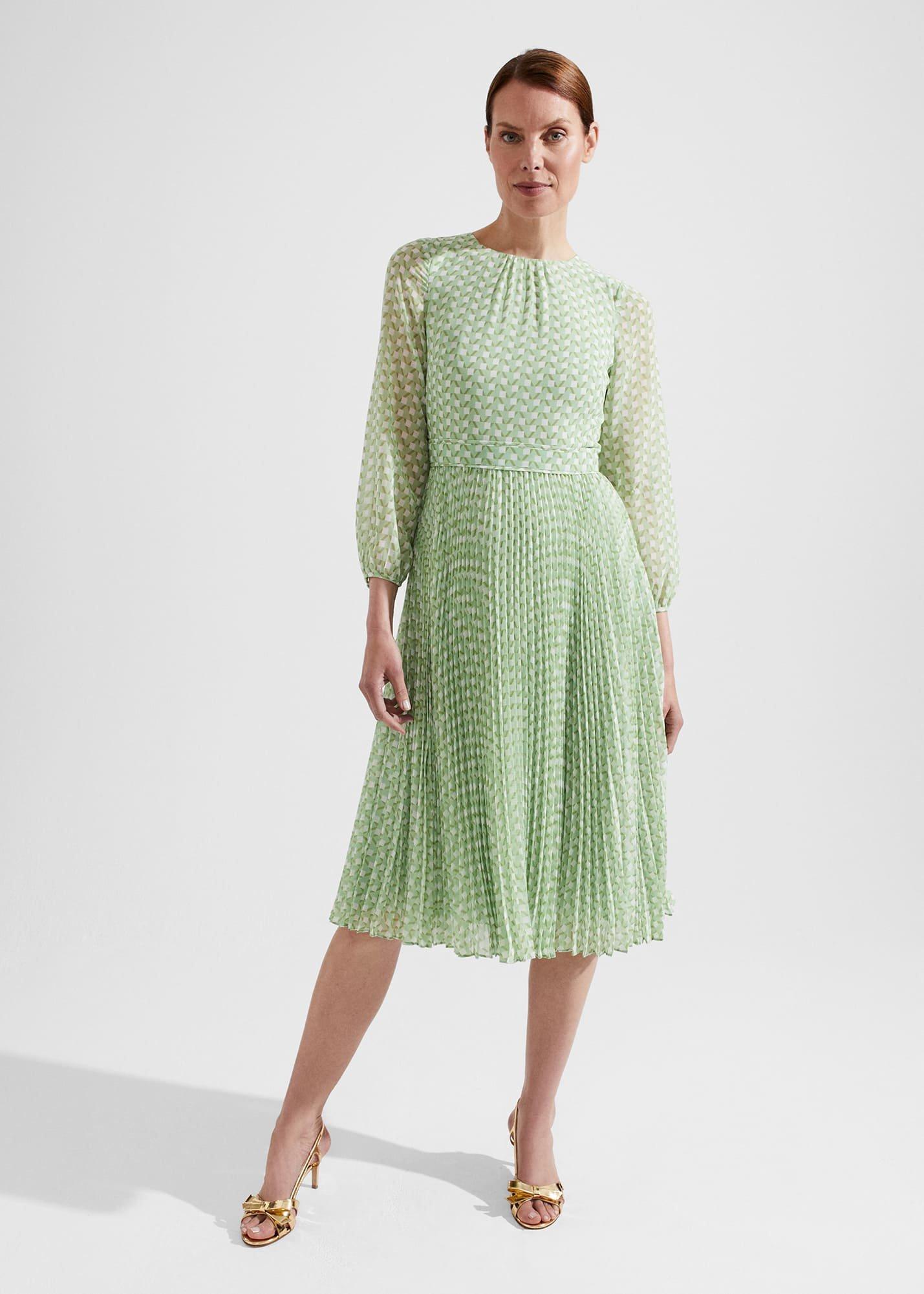 Salma Dress, Green Multi, hi-res