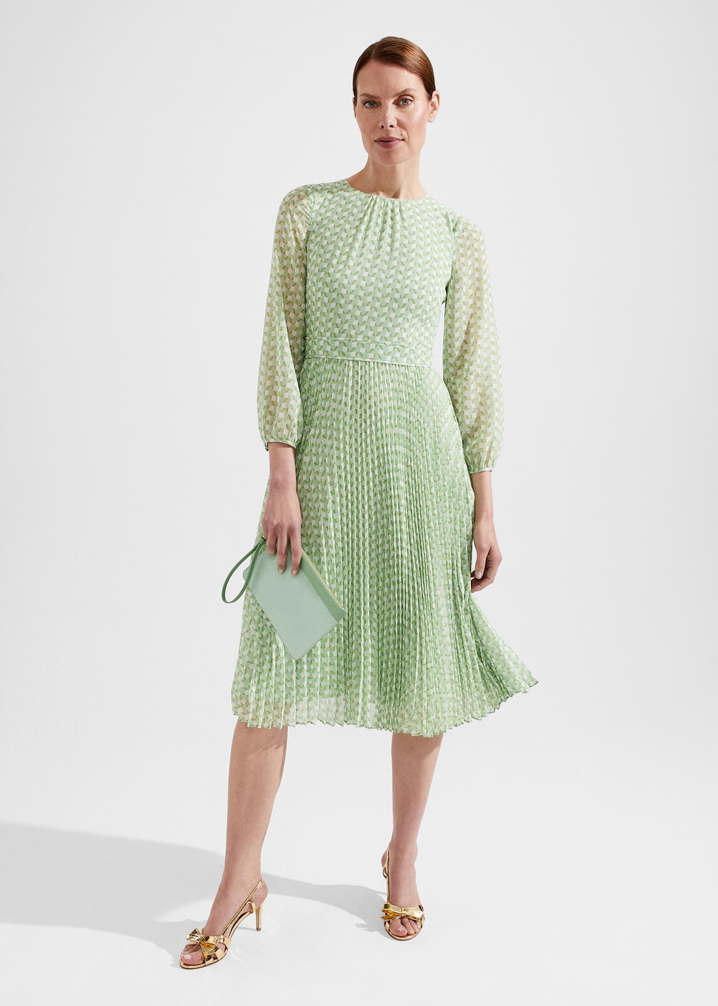 Salma Dress, Green Multi, hi-res