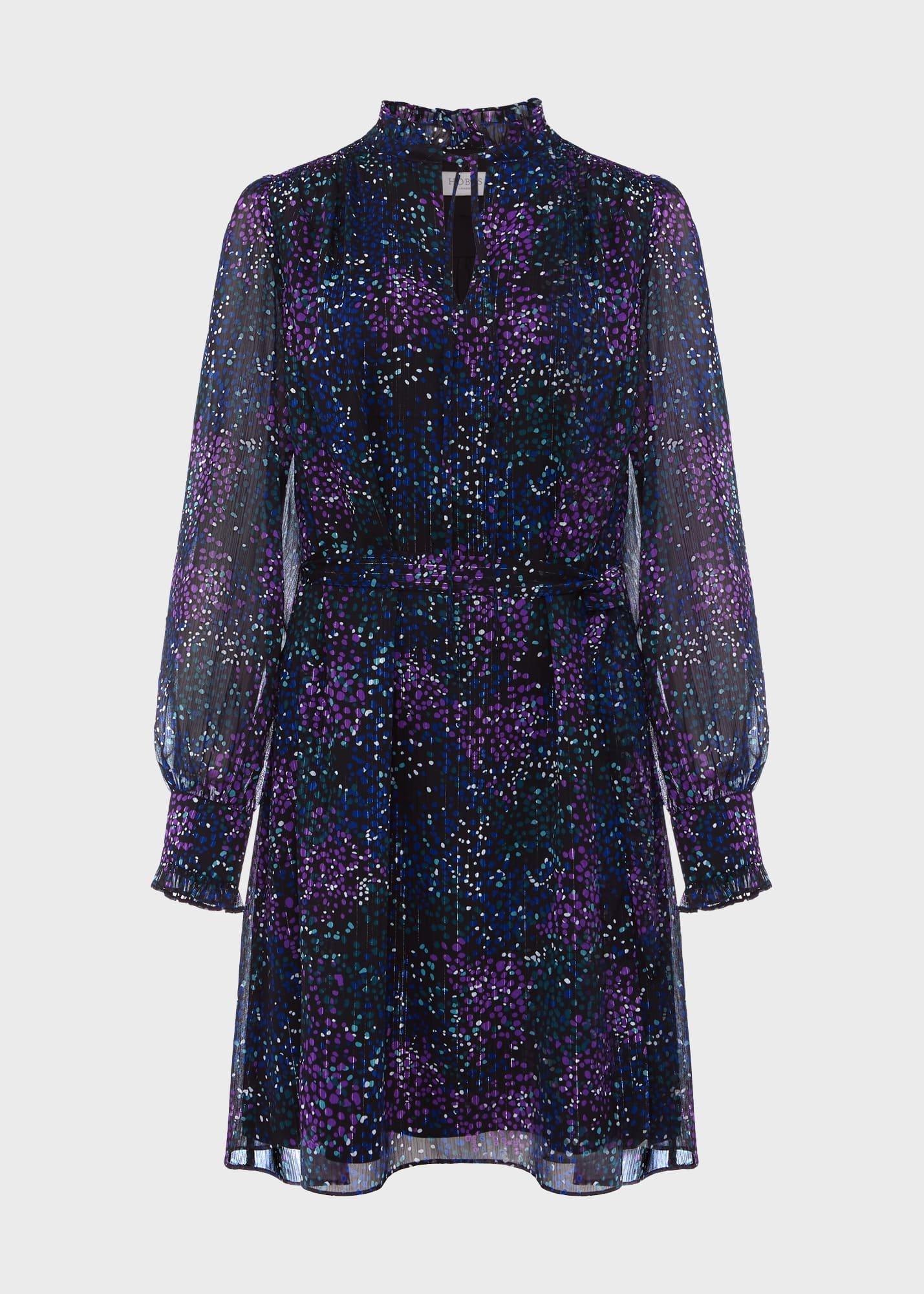 Lettie Dress, Black Multi, hi-res