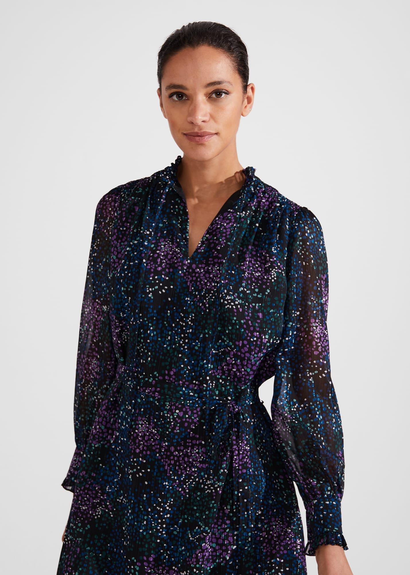 Lettie Dress, Black Multi, hi-res