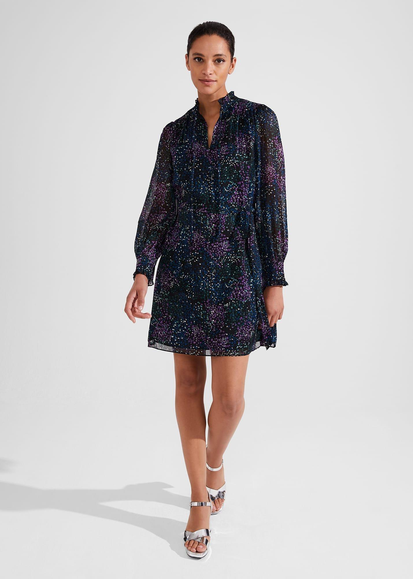 Lettie Dress, Black Multi, hi-res