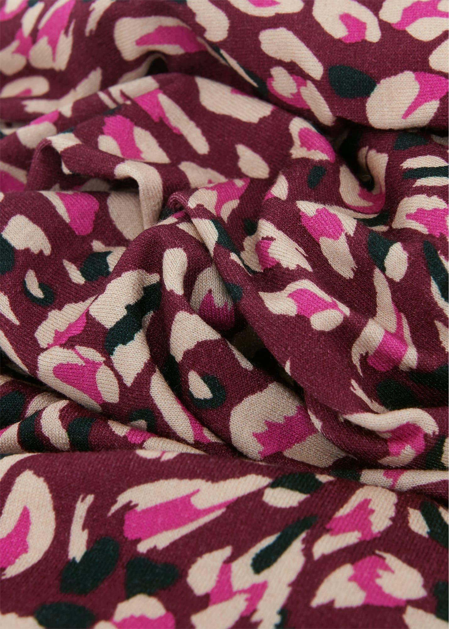 Bayview Jersey Dress, Purple Multi, hi-res