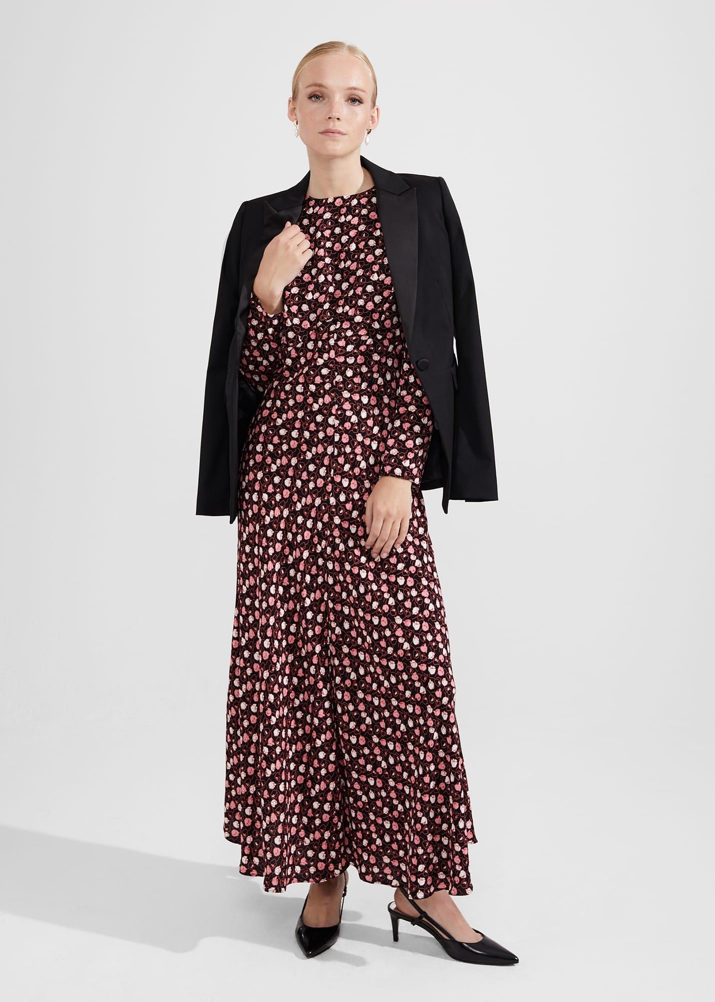 Yvonne Dress, Black Multi, hi-res