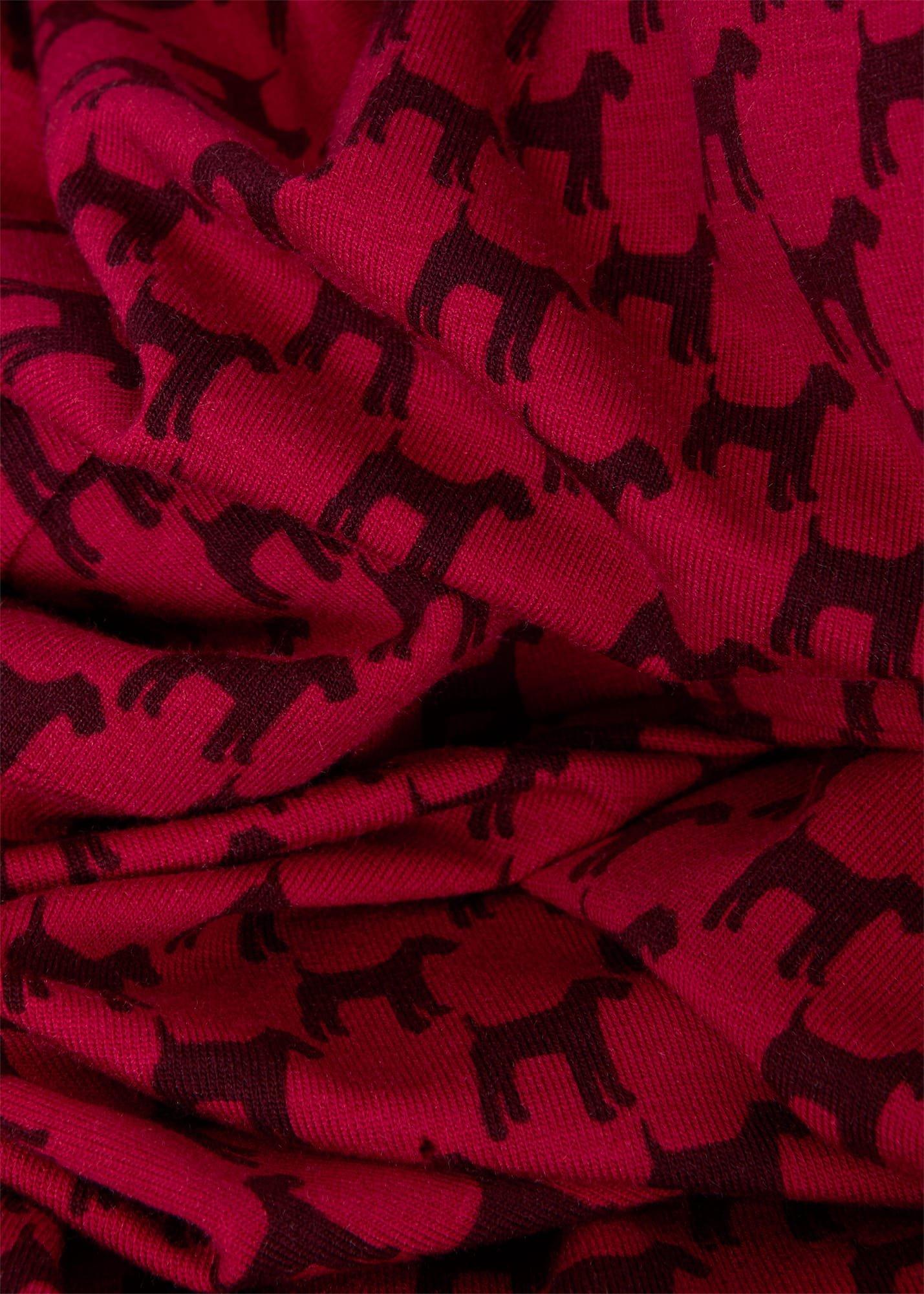 Indi Jersey Dress, Light Berry Red, hi-res