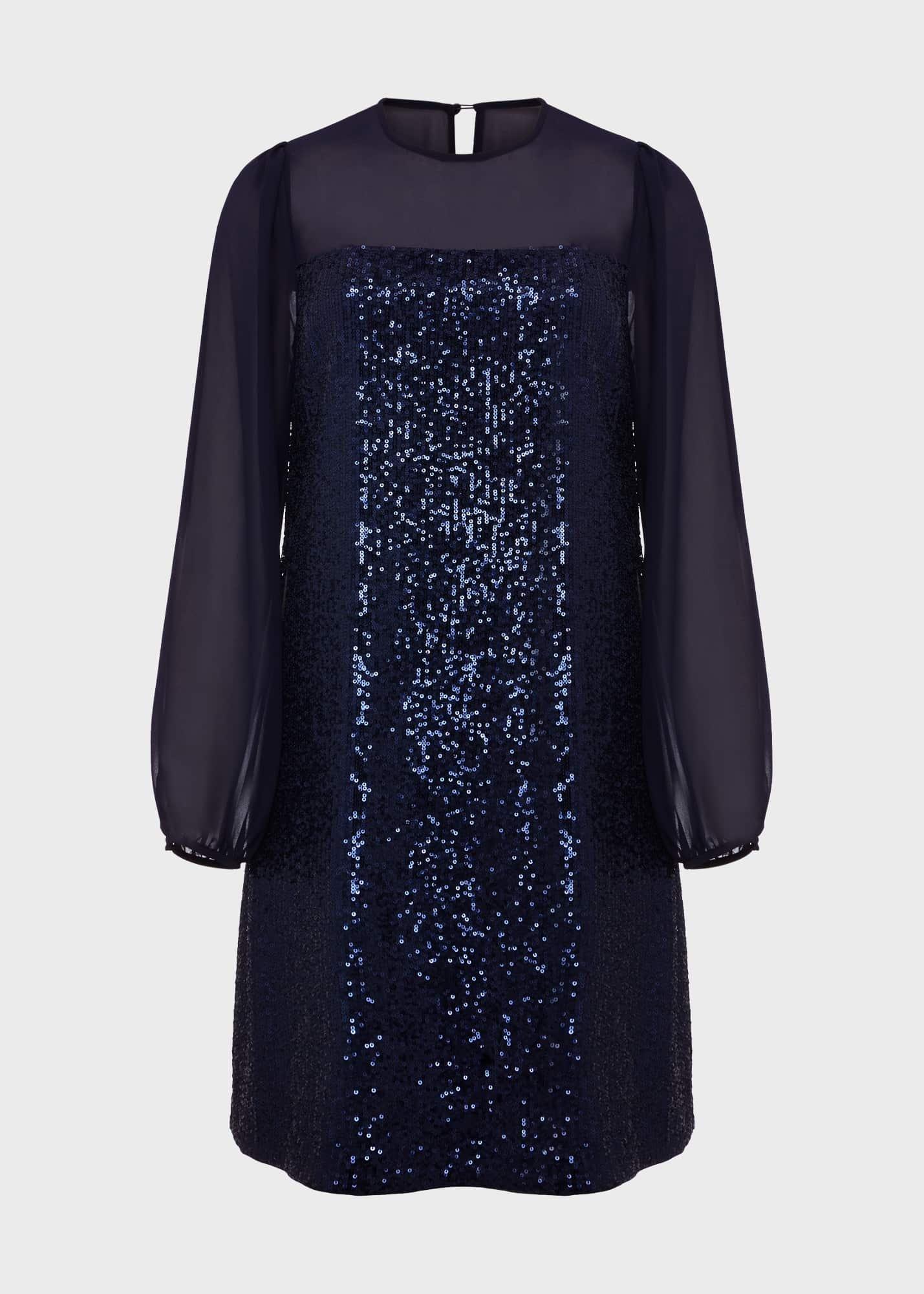 Zariah Sequin A Line Dress