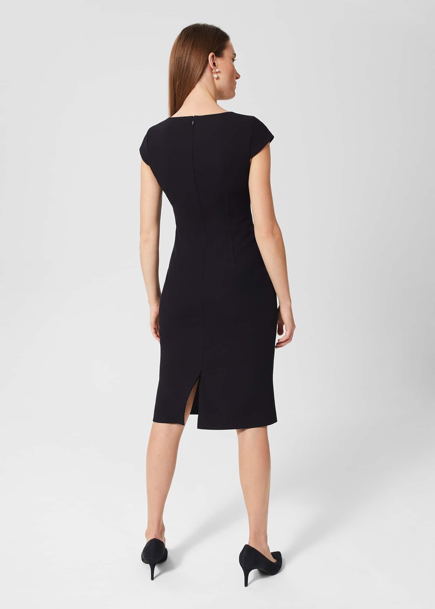 Petite Mia Dress, Navy, hi-res