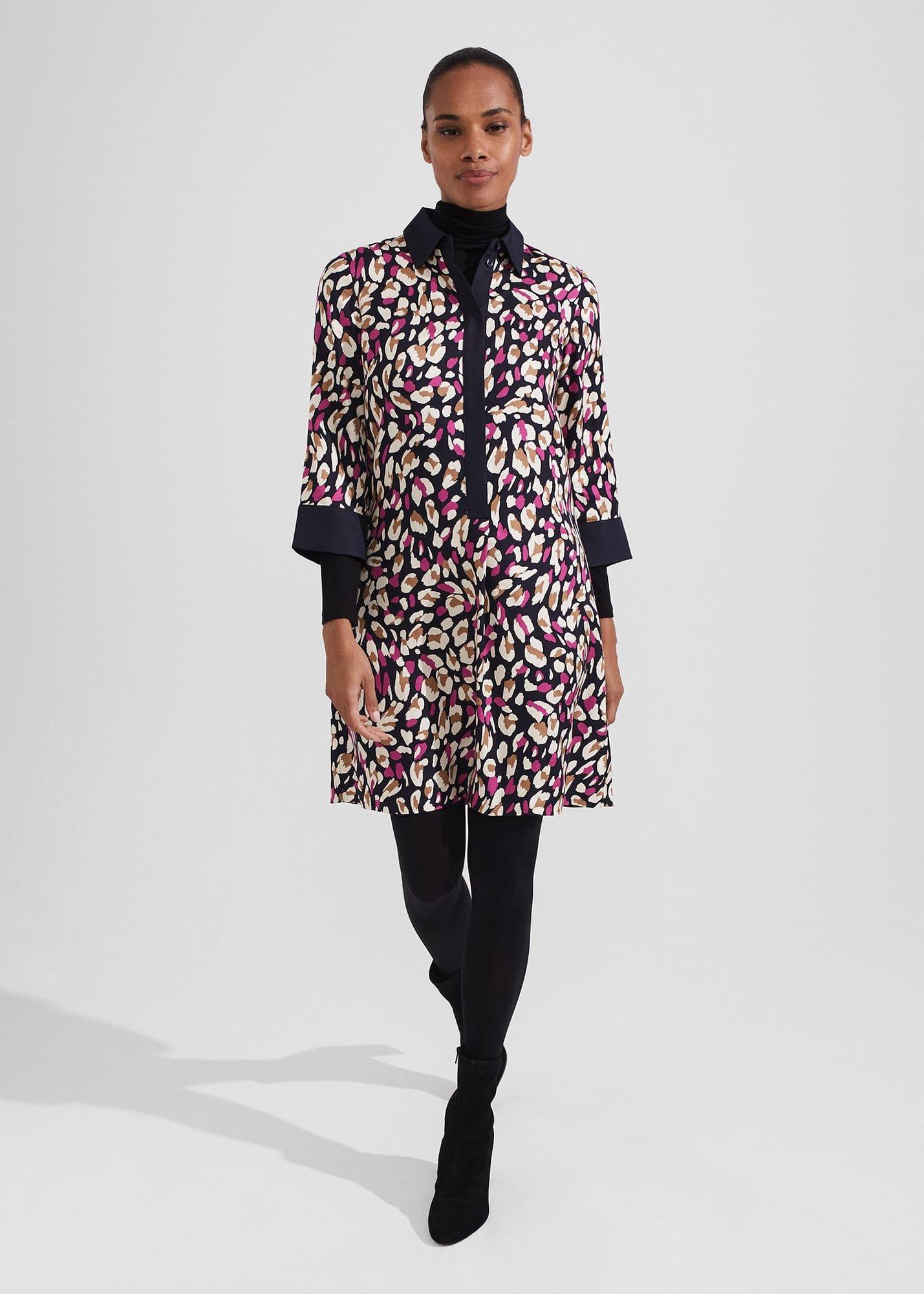 Marci Dress, Black Multi, hi-res