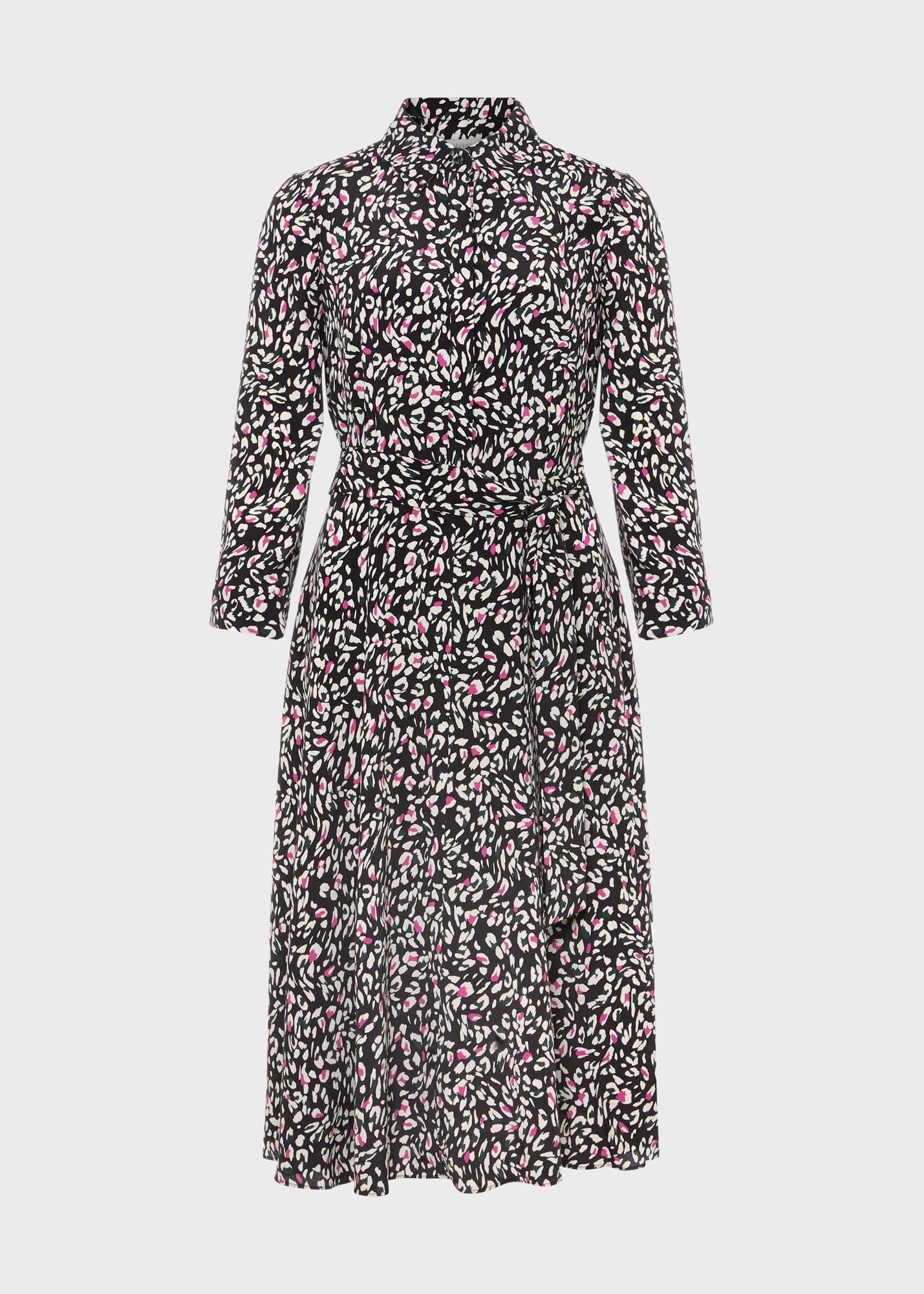 Petite Alex Dress, Black Multi, hi-res