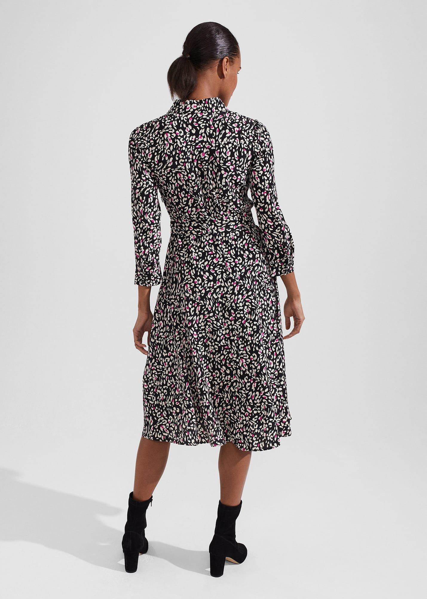 Petite Alex Dress, Black Multi, hi-res