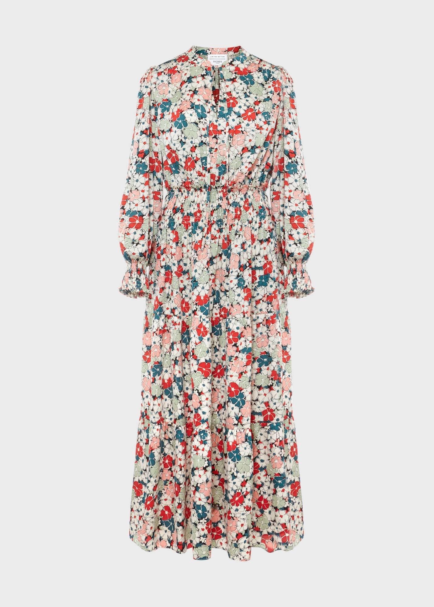 Fairfax Floral Fit And Flare Dress