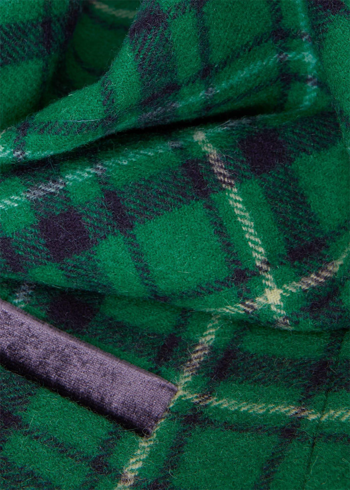 Petite Margot Wool Dress, Green Multi, hi-res