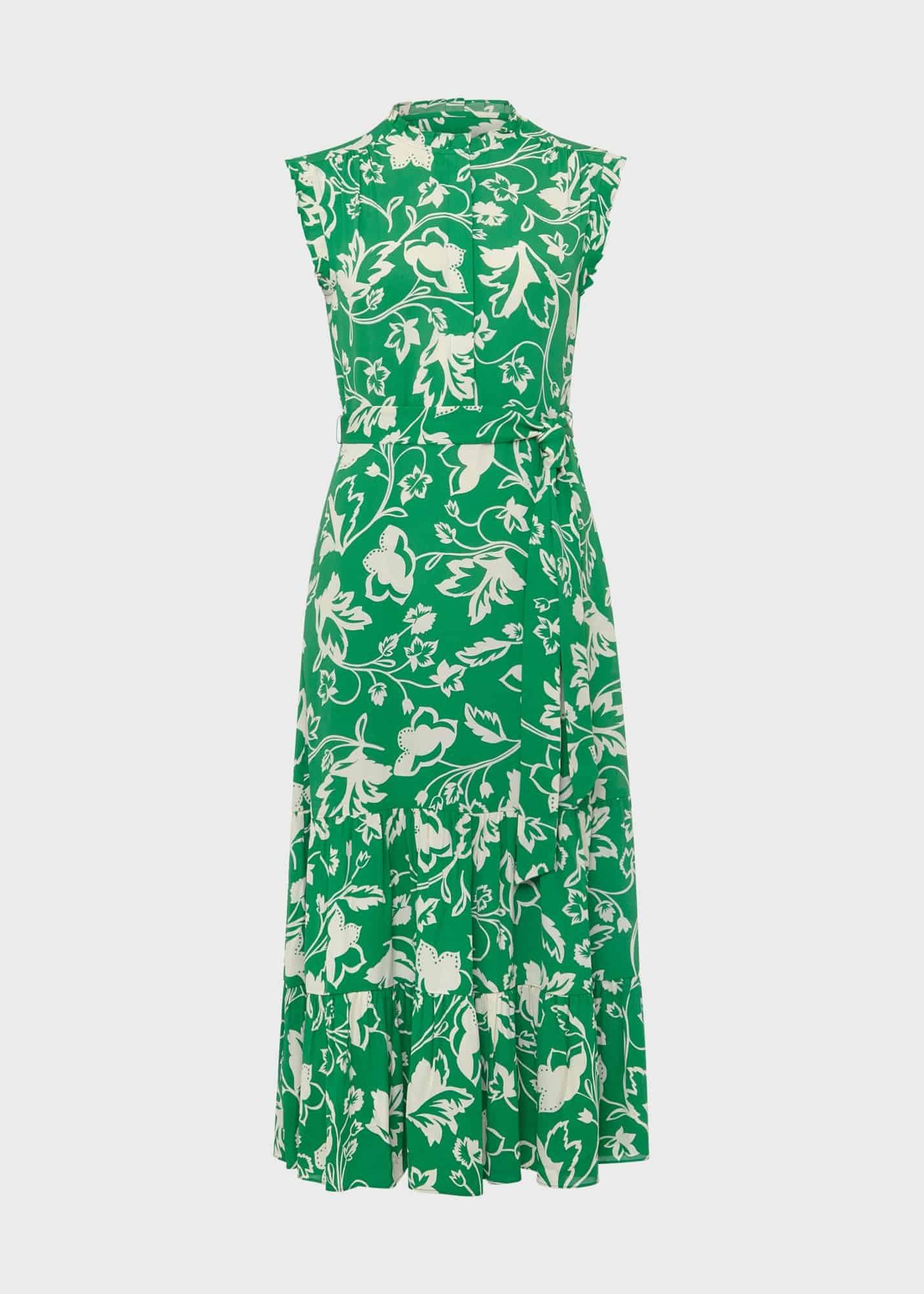Elsa Dress, Green Buttercrm, hi-res