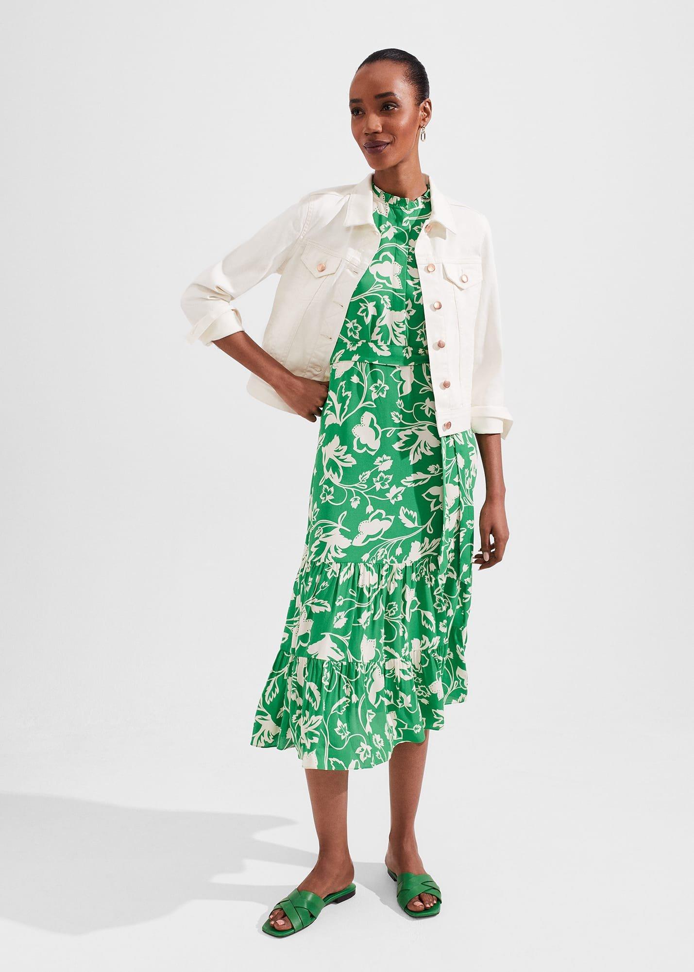 Elsa Dress, Green Buttercrm, hi-res