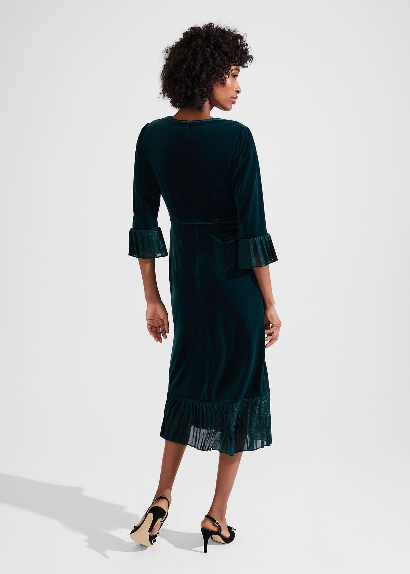 Petite Melodie Dress, Evergreen, hi-res
