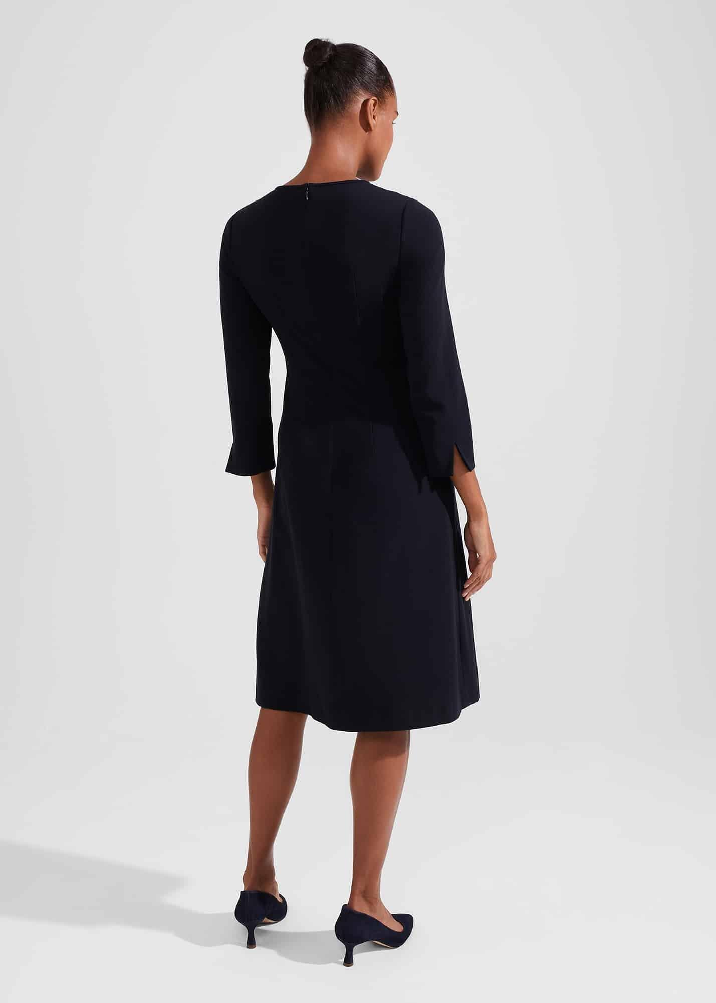Marsha Dress, Navy, hi-res