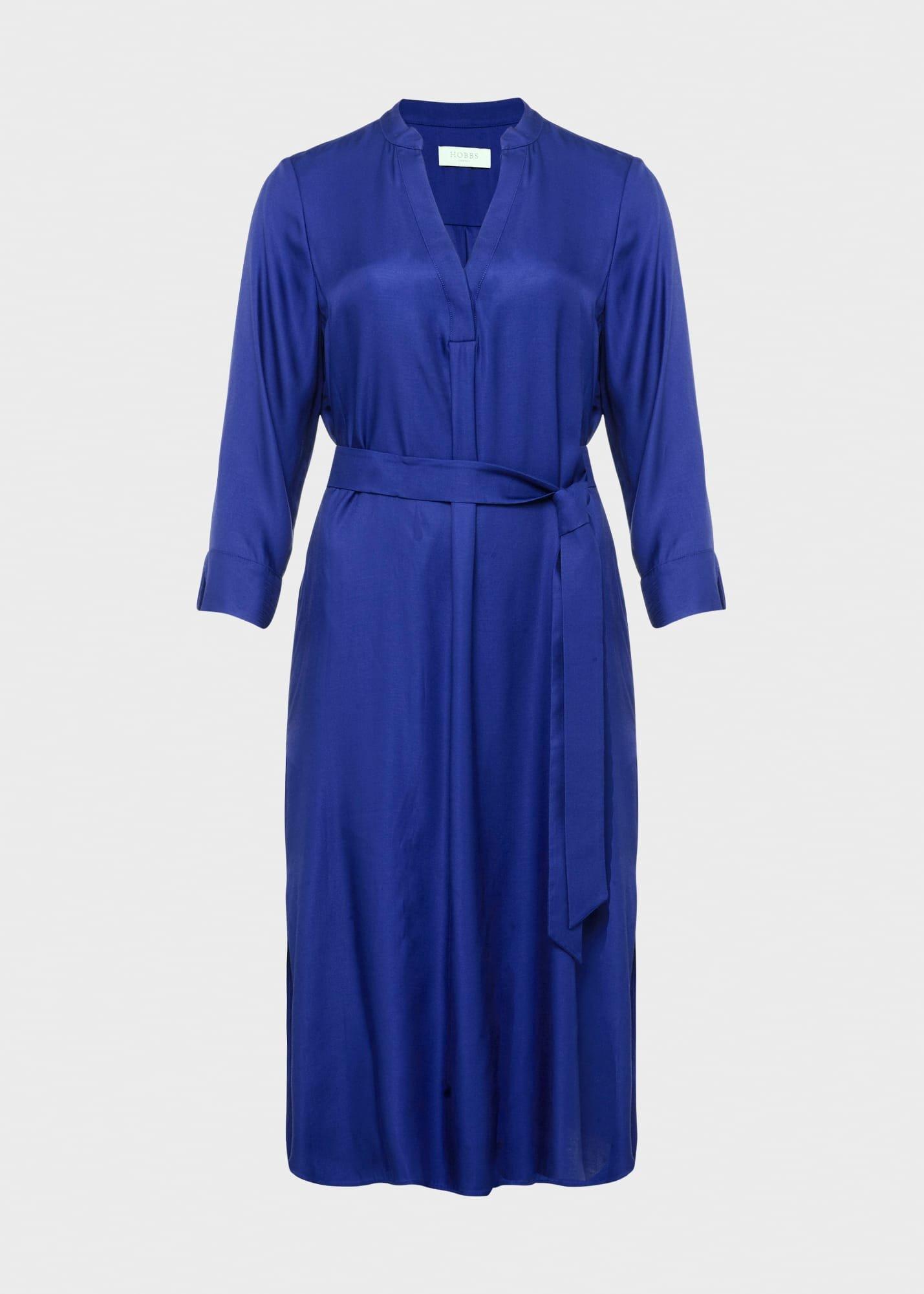 Sara Shirt Dress, Deep Blue, hi-res