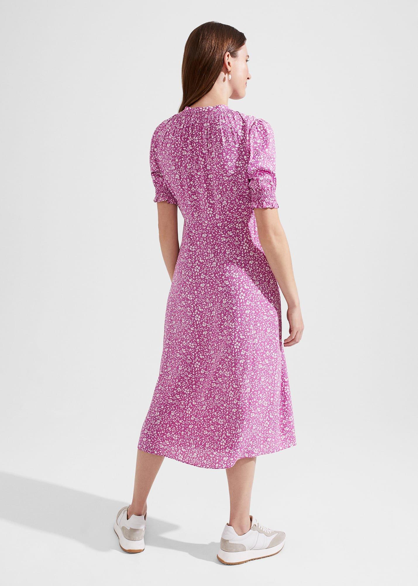 Tullia Dress, Pink Ivory, hi-res