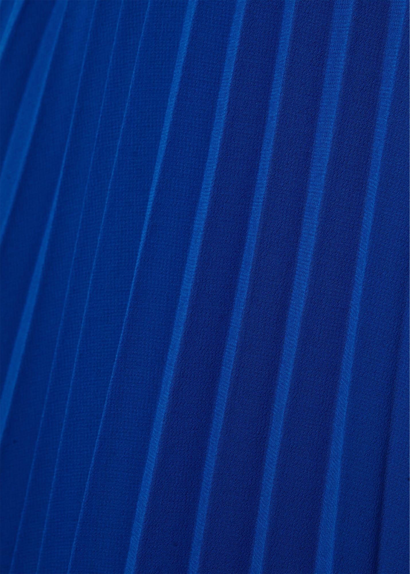 Blythe Pleated Midi Dress, Lapis Blue, hi-res