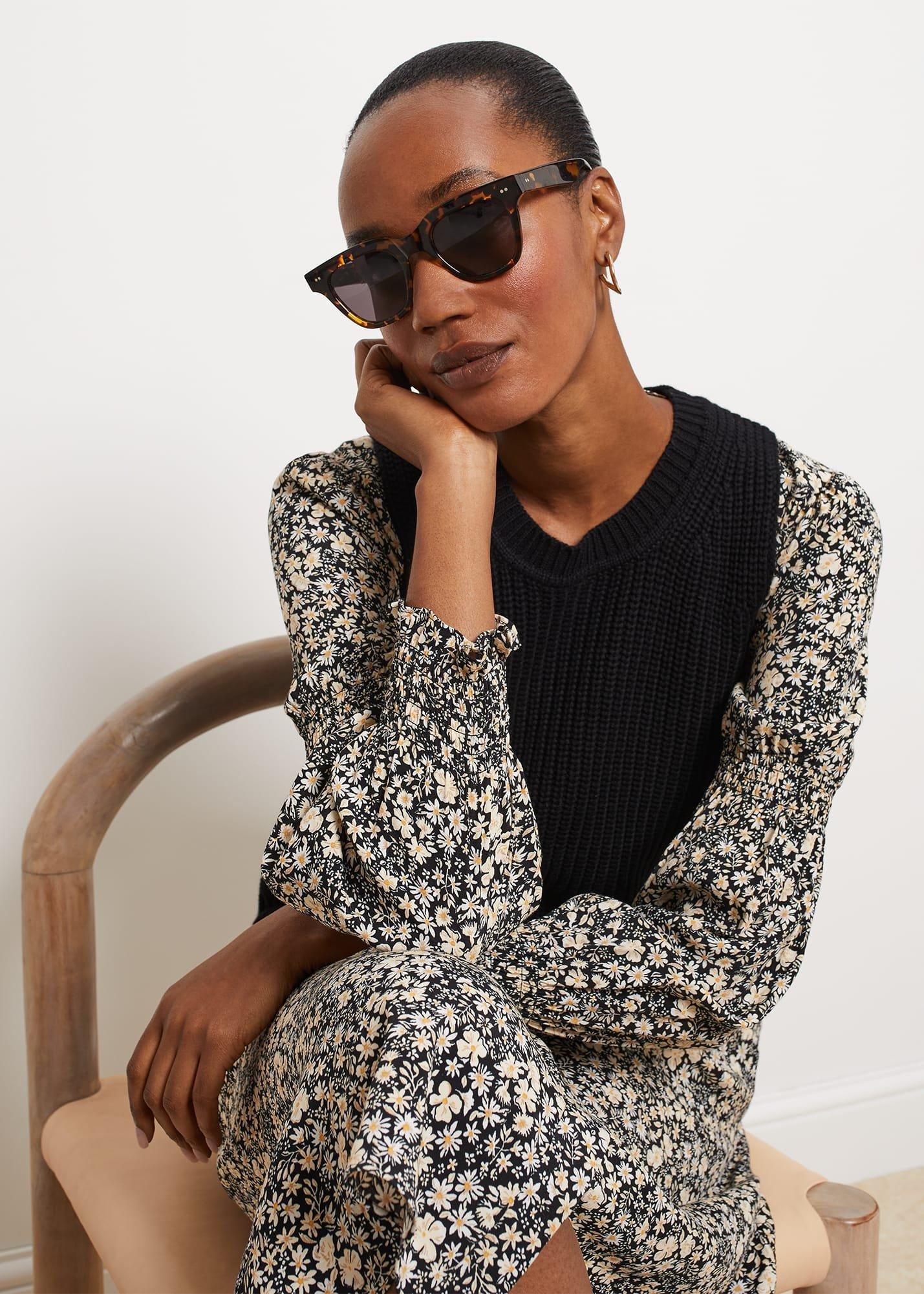 Seymour Dress, Black Multi, hi-res