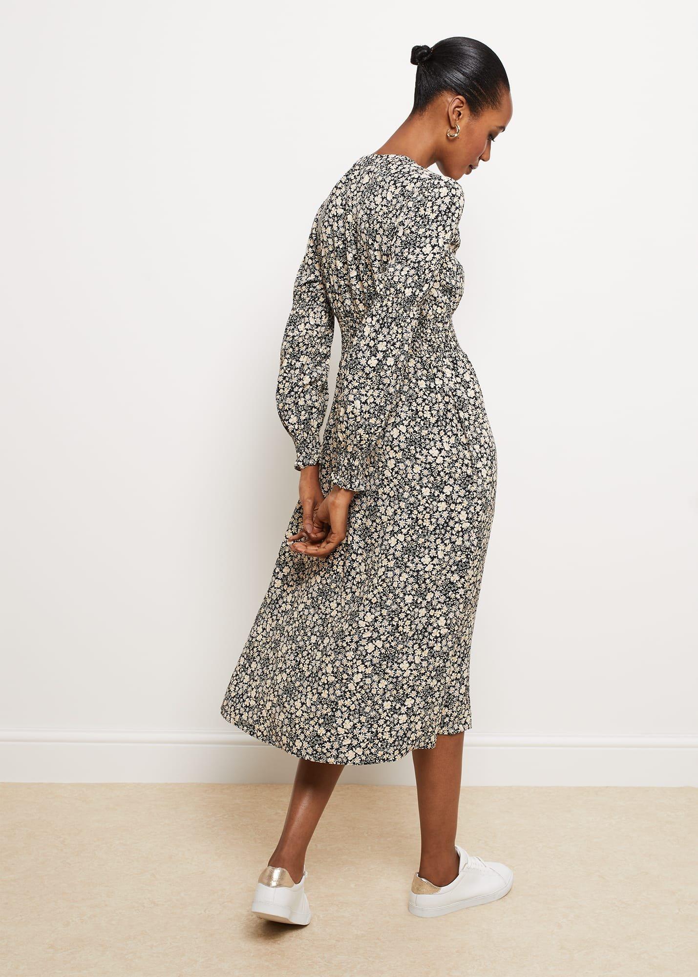 Seymour Dress, Black Multi, hi-res