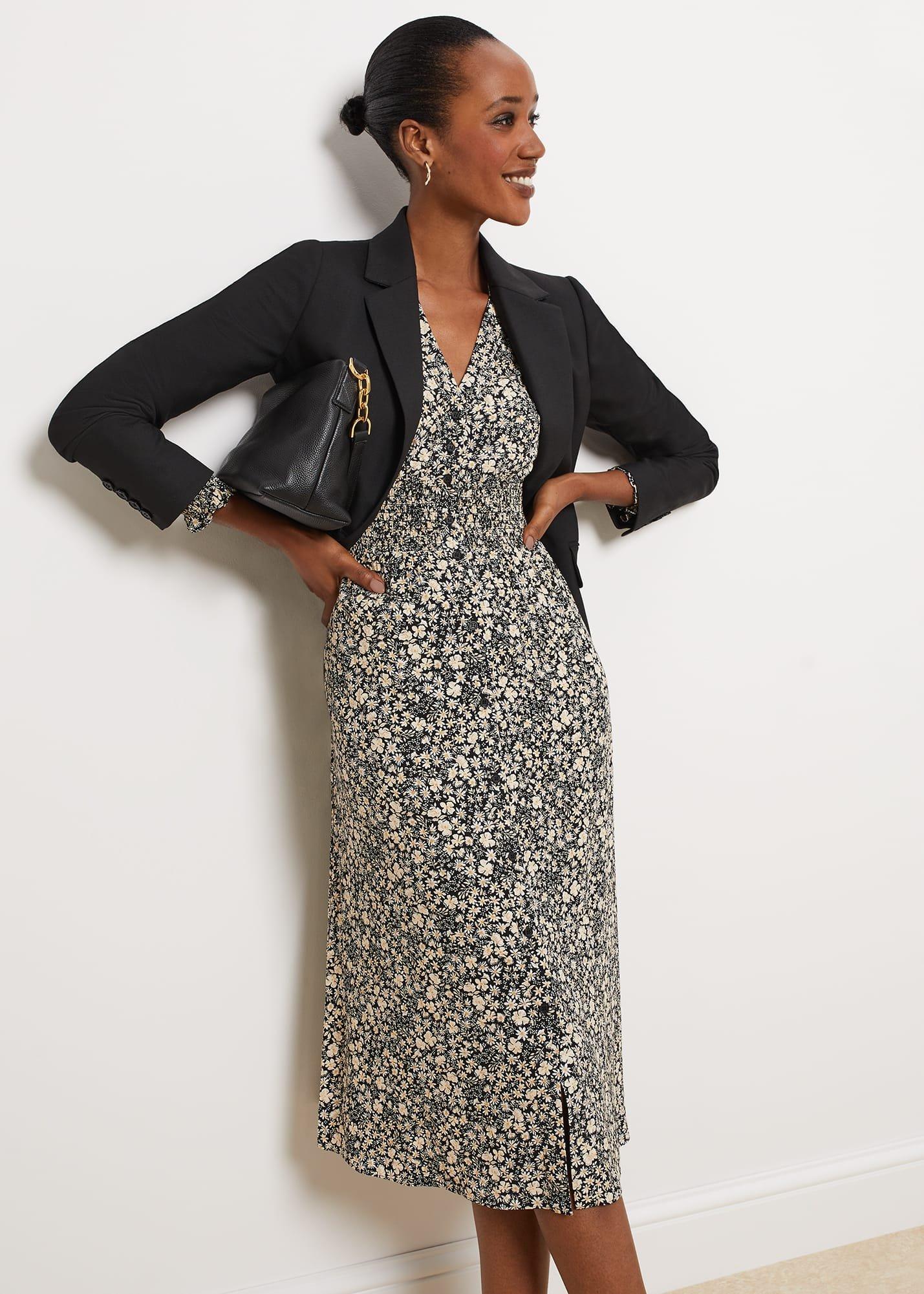 Seymour Dress, Black Multi, hi-res