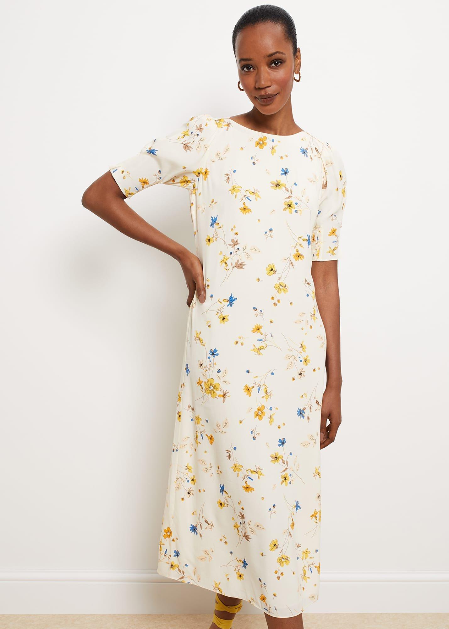 Fielding Dress, Cream Multi, hi-res