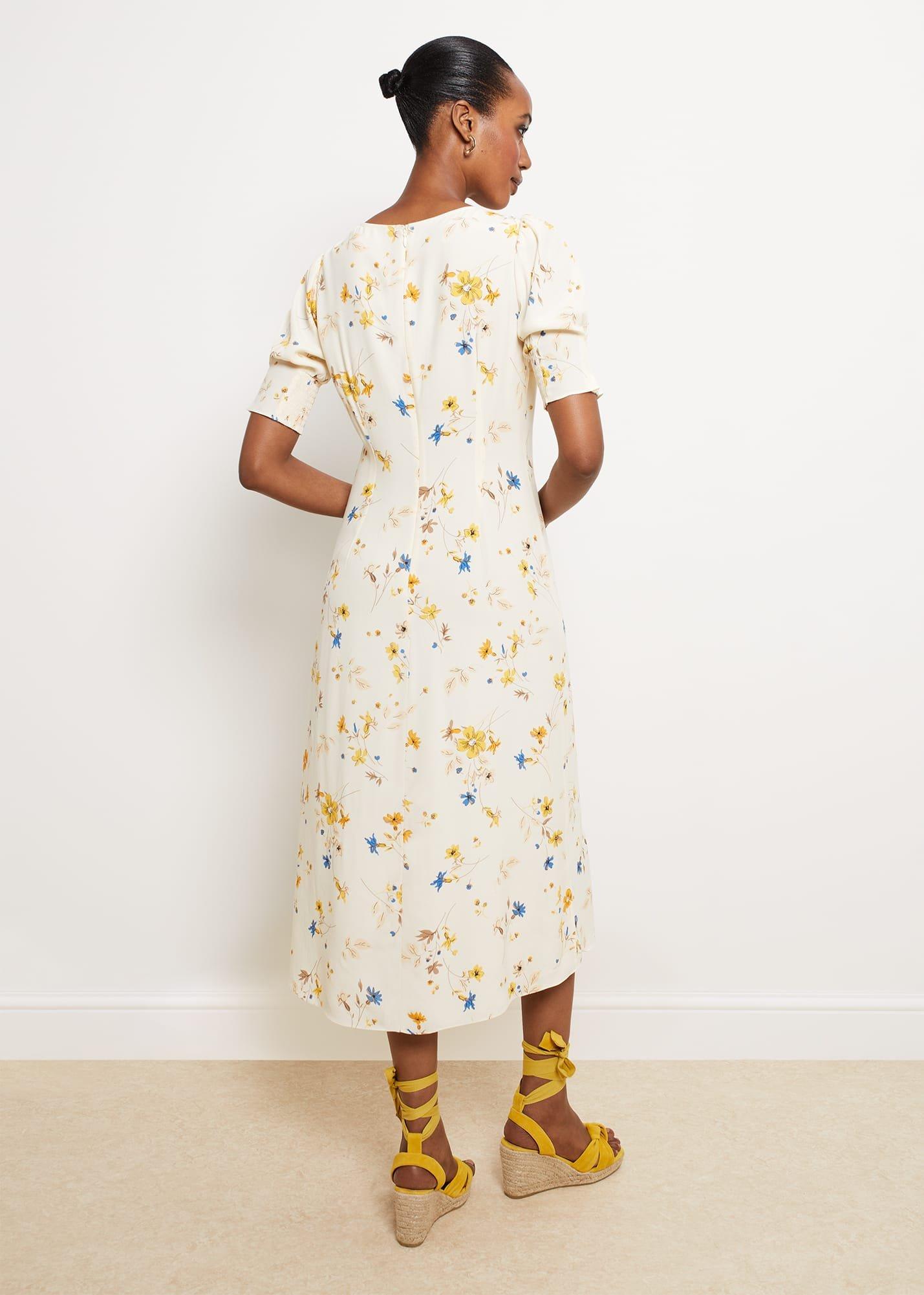 Fielding Dress, Cream Multi, hi-res