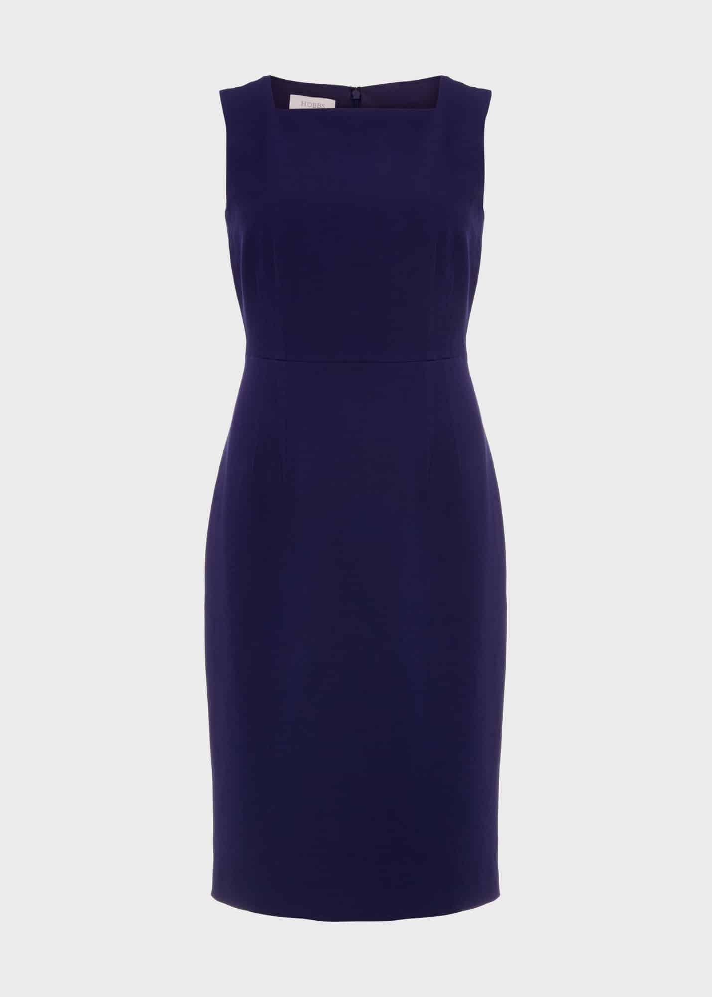 Romy Dress, Rich Navy Blue, hi-res