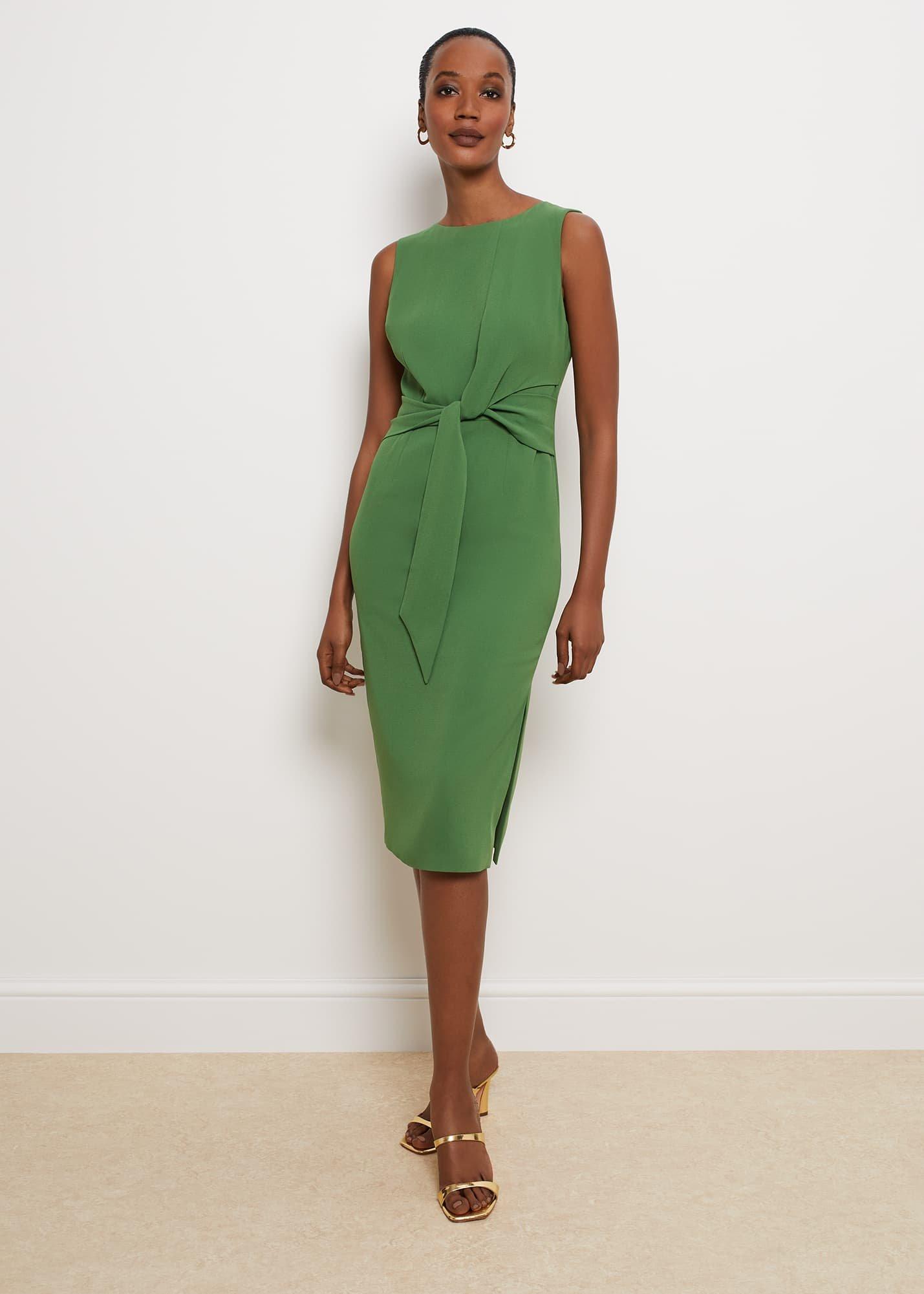 Maxwell Dress, Elm Green, hi-res