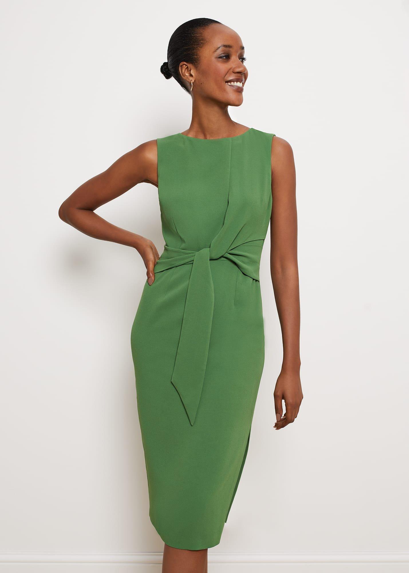 Maxwell Dress, Elm Green, hi-res