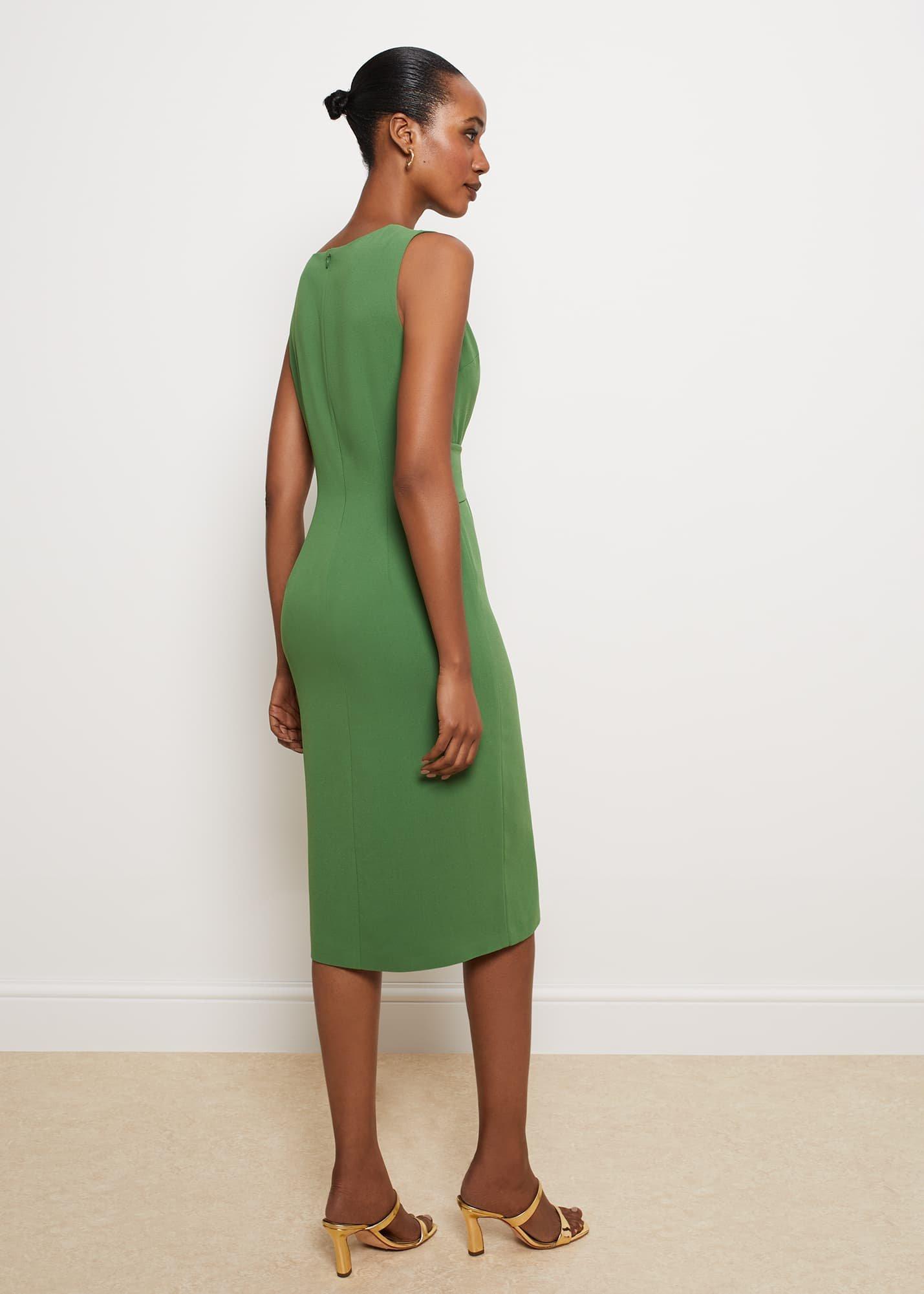 Maxwell Dress, Elm Green, hi-res