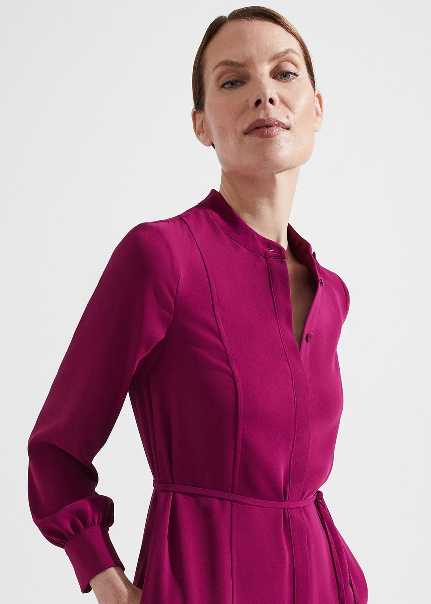 Bletchley Dress, Plum Pink, hi-res