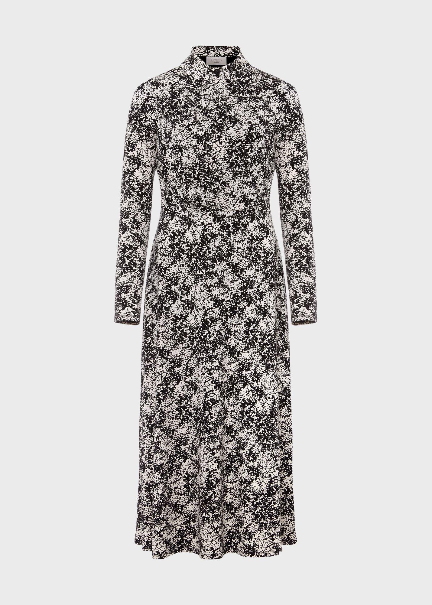Sacha Dress, Black Cream, hi-res