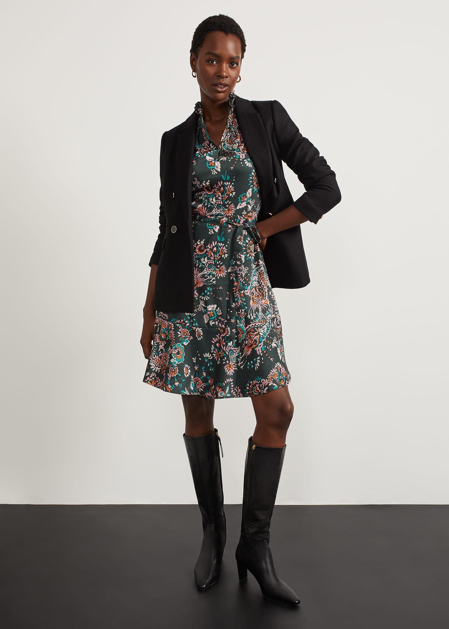 Tate Dress, Green Multi, hi-res