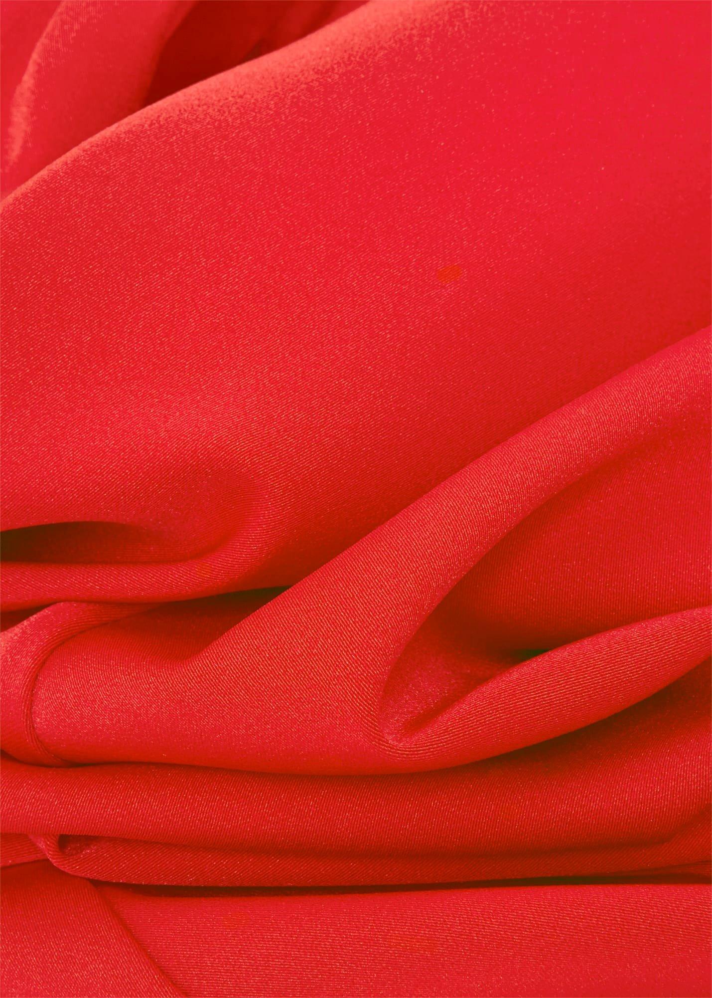 Radclyffe Fit And Flare Dress, True Red, hi-res