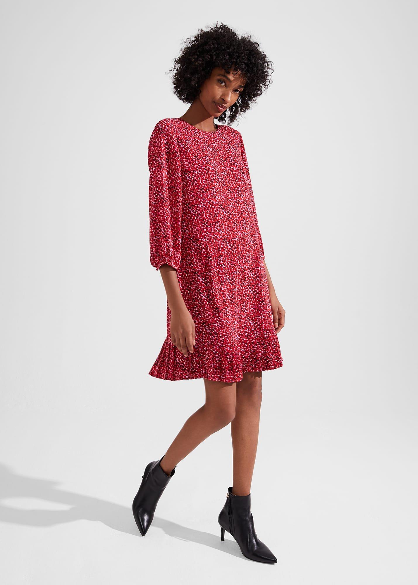 Liana Dress, Red Multi, hi-res