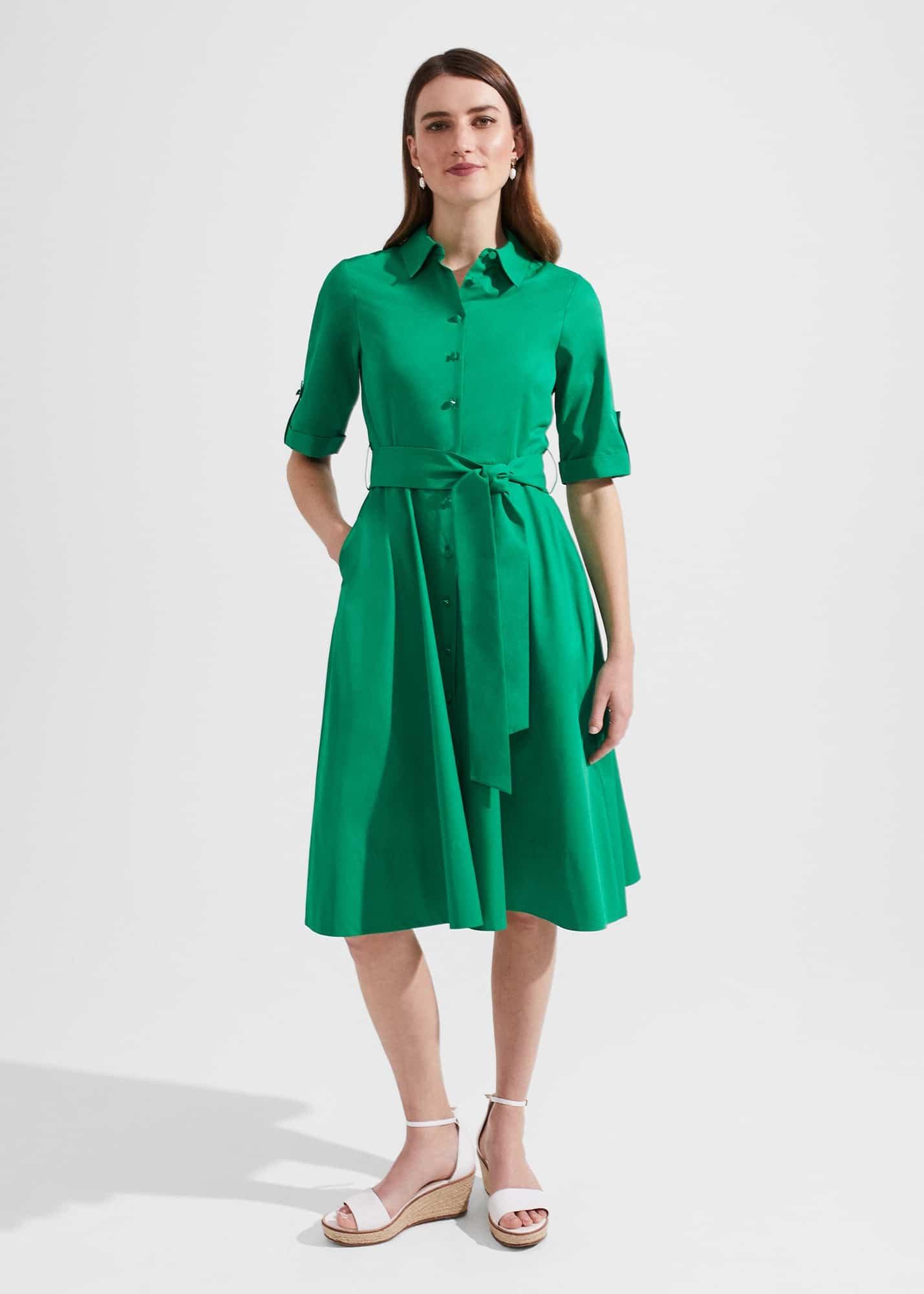 Tyra Dress, Laurel Green, hi-res