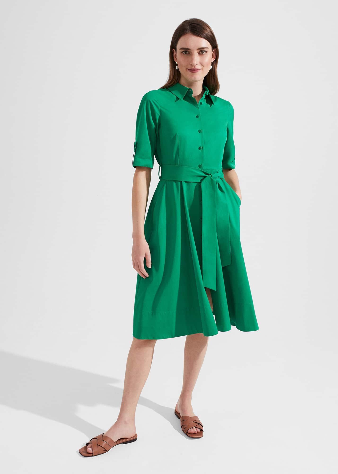 Tyra Dress, Laurel Green, hi-res