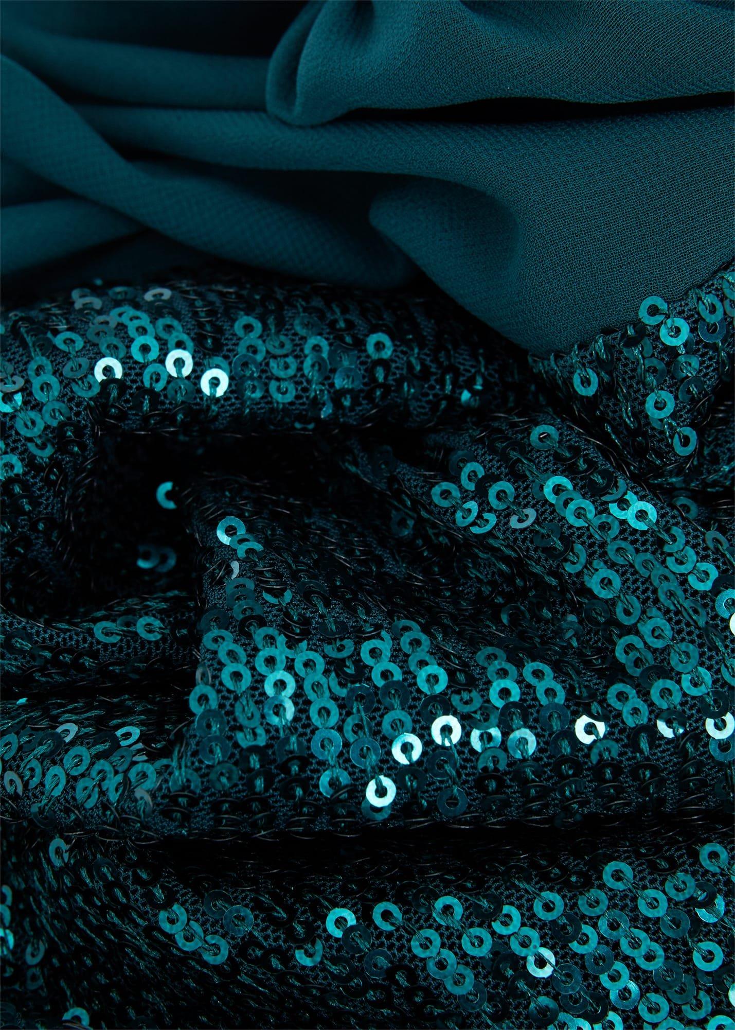 Zariah Sequin Top, Evergreen, hi-res