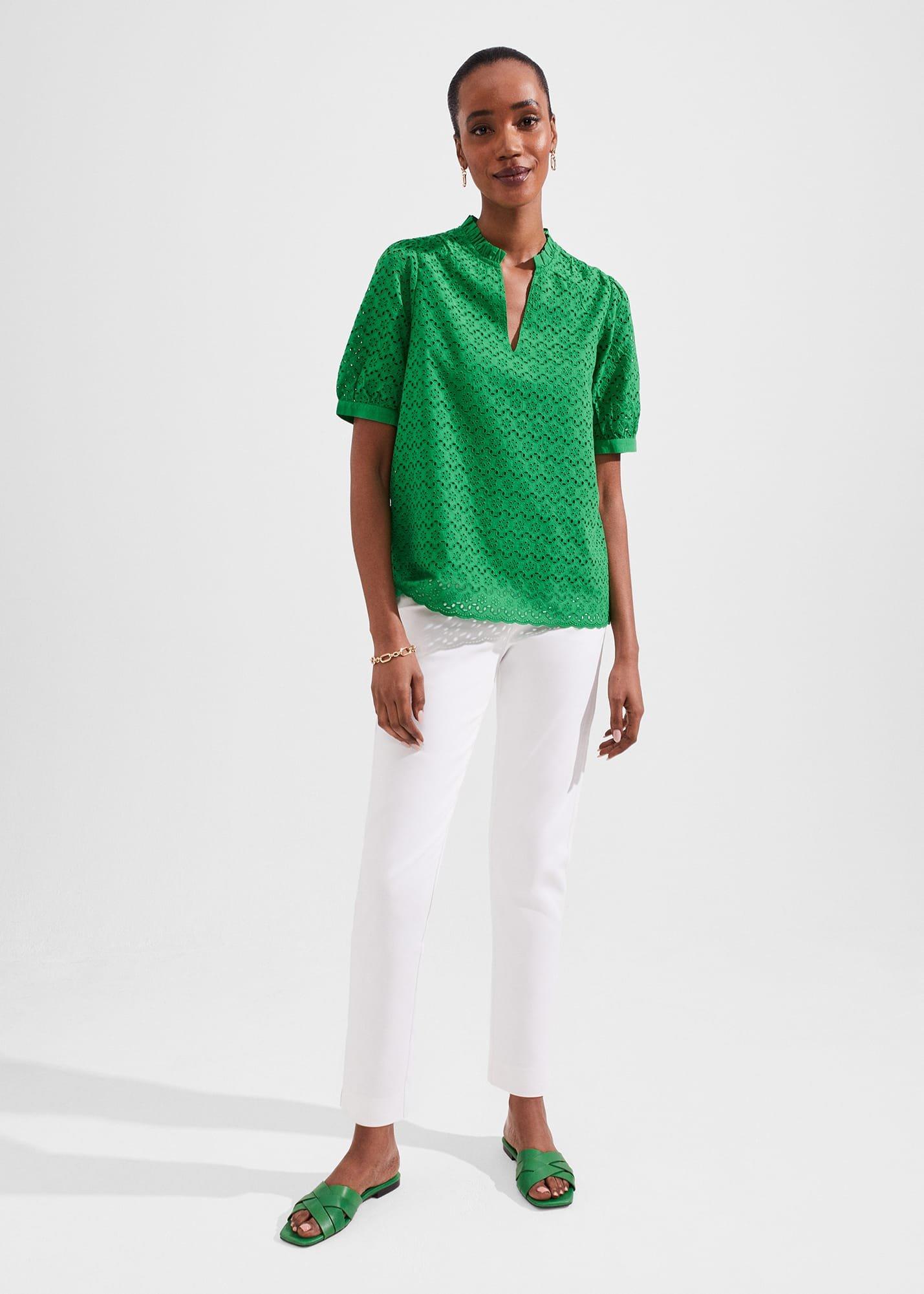 Ellis Top, Fresh Green, hi-res