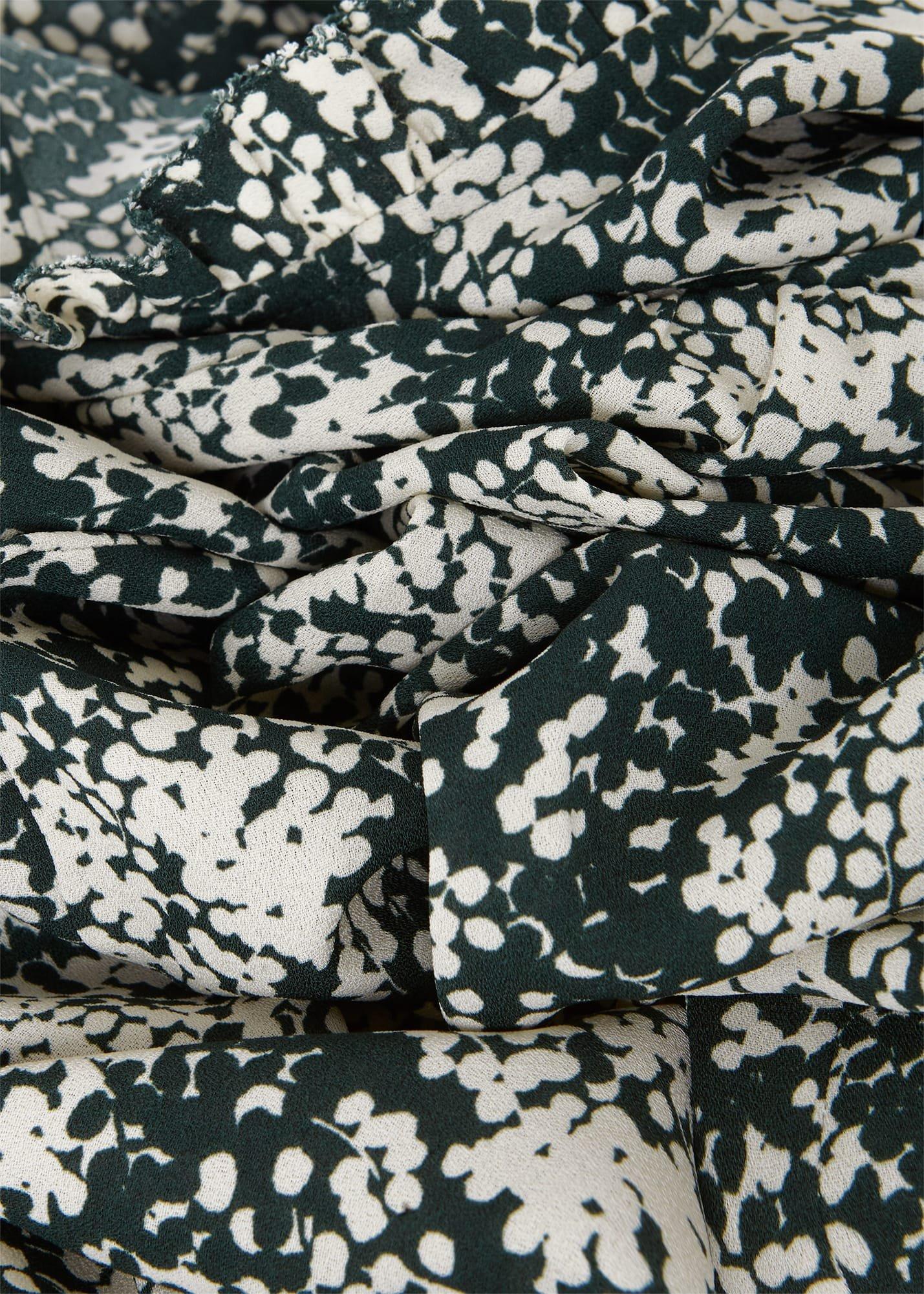 Delany Blouse, Green Ivory, hi-res